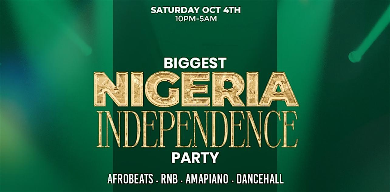 Chicago Bigggest NIGERIA INDEPENDENCE Party 2025 ( 500+ ppl) at Galeria Chicago – Chicago, IL
