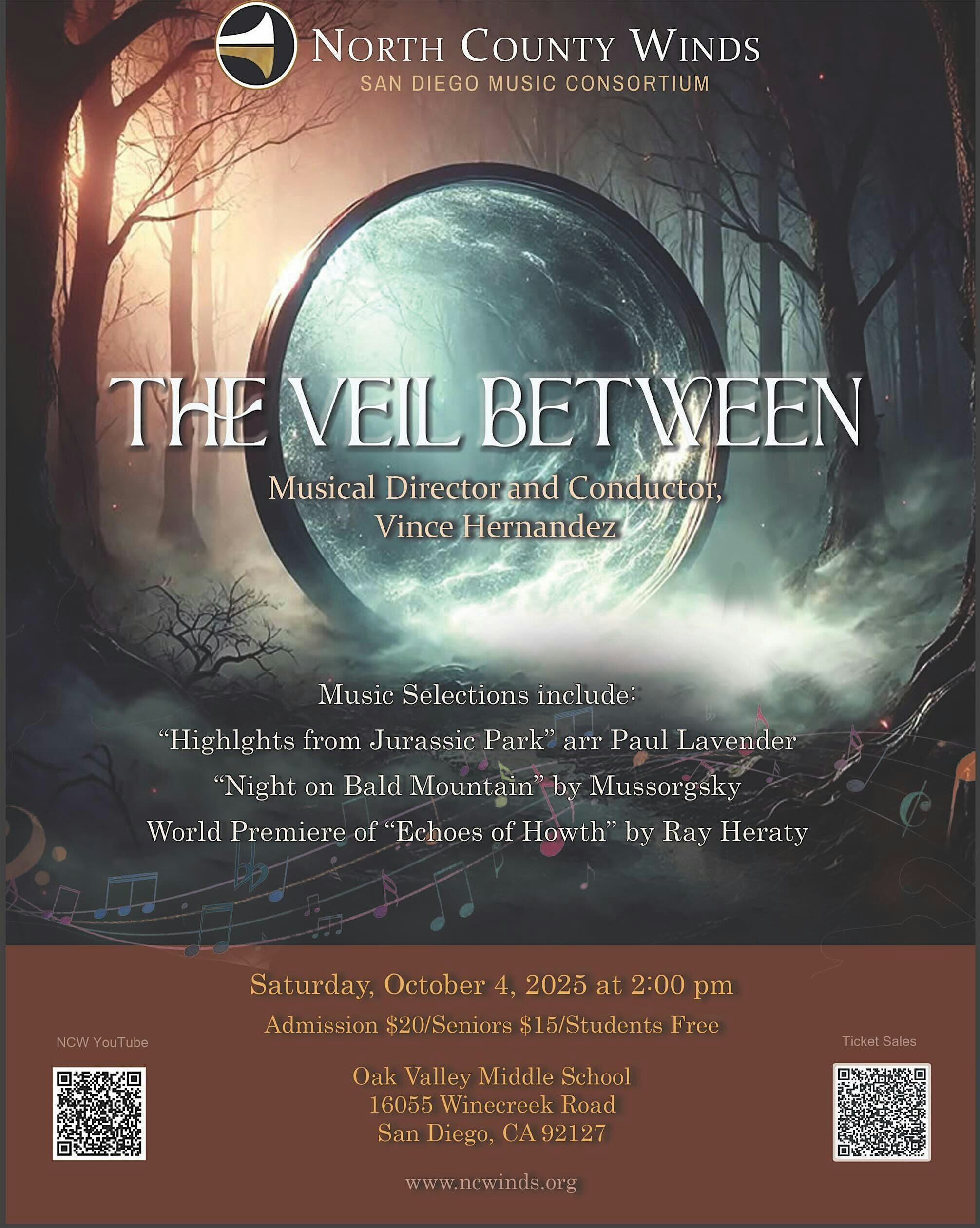 North County Winds: Fall Concert at Oak Valley Middle School – San Diego, CA