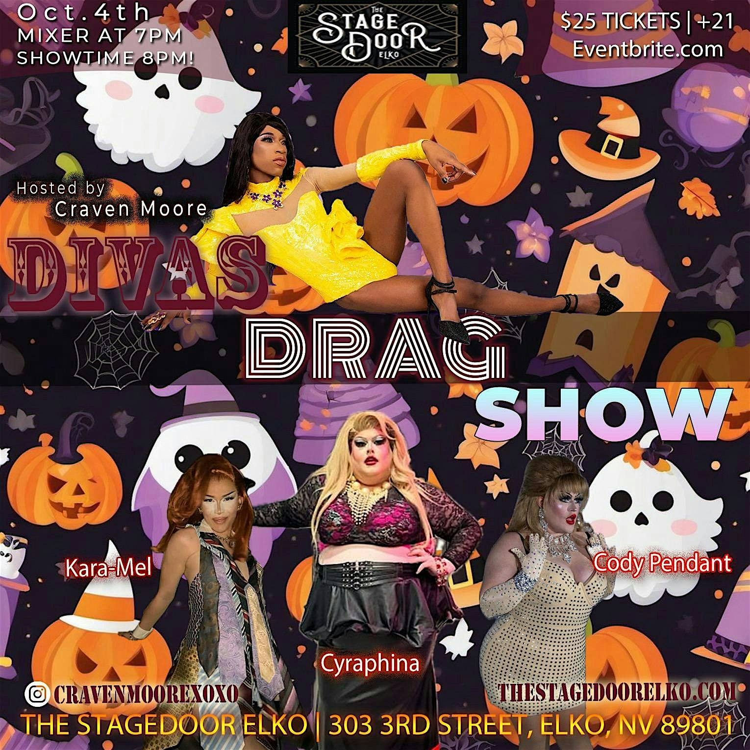 DIVAS! Drag Show: Saturday Night Costume Soirée at 303 South 3rd Street, Elko, NV, USA – Elko, NV