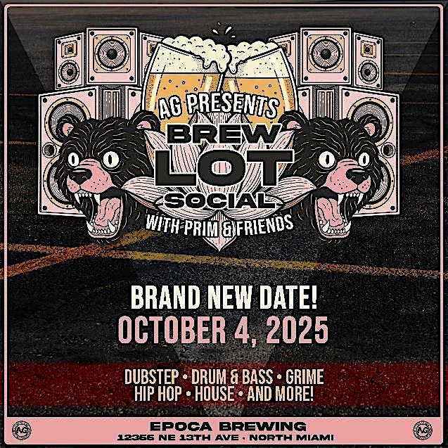 AG Presents Brew Lot Social at Lost City Brewing Company – North Miami, FL