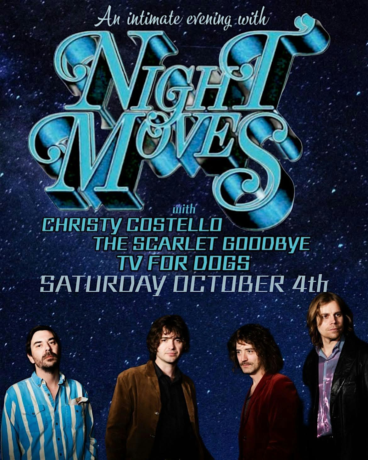 An intimate evening with… NIGHT MOVES at Grumpy’s Bar – Minneapolis, MN
