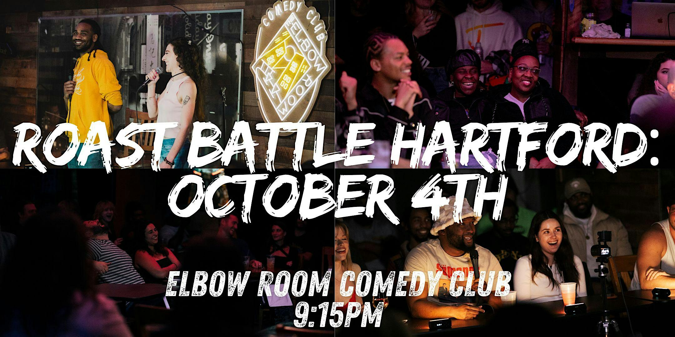 Roast Battle Hartford at Elbow Room Comedy Club: October at The Elbow Room – West Hartford, CT