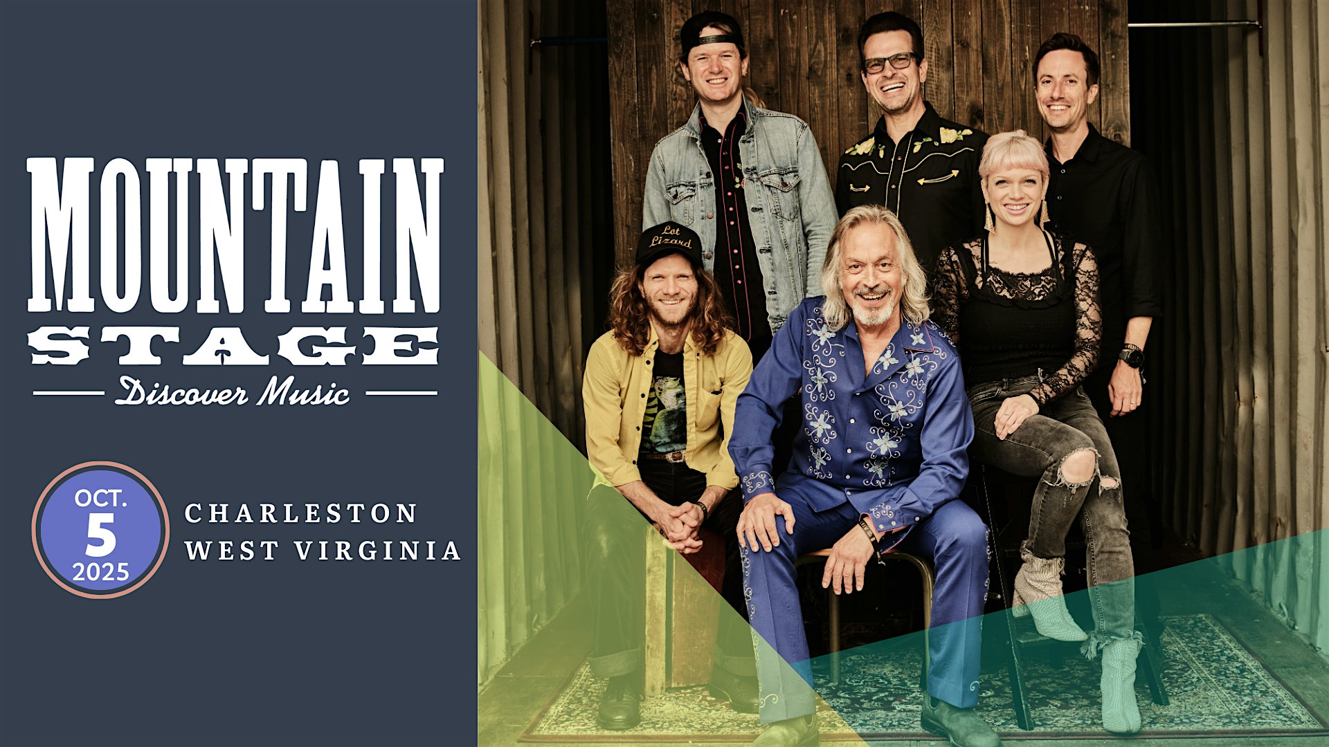 Jim Lauderdale, Aaron Lee Tasjan, Lilly Hiatt, and more on Mountain Stage at Culture Center Theater – Charleston , WV, WV