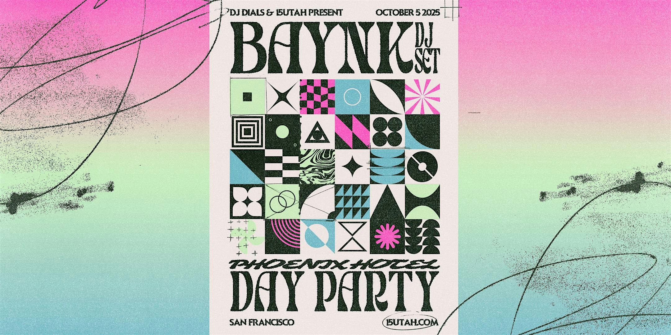 BAYNK – SENESCENCE DJ TOUR @ Phoenix Hotel at The Phoenix Hotel – San Francisco, CA
