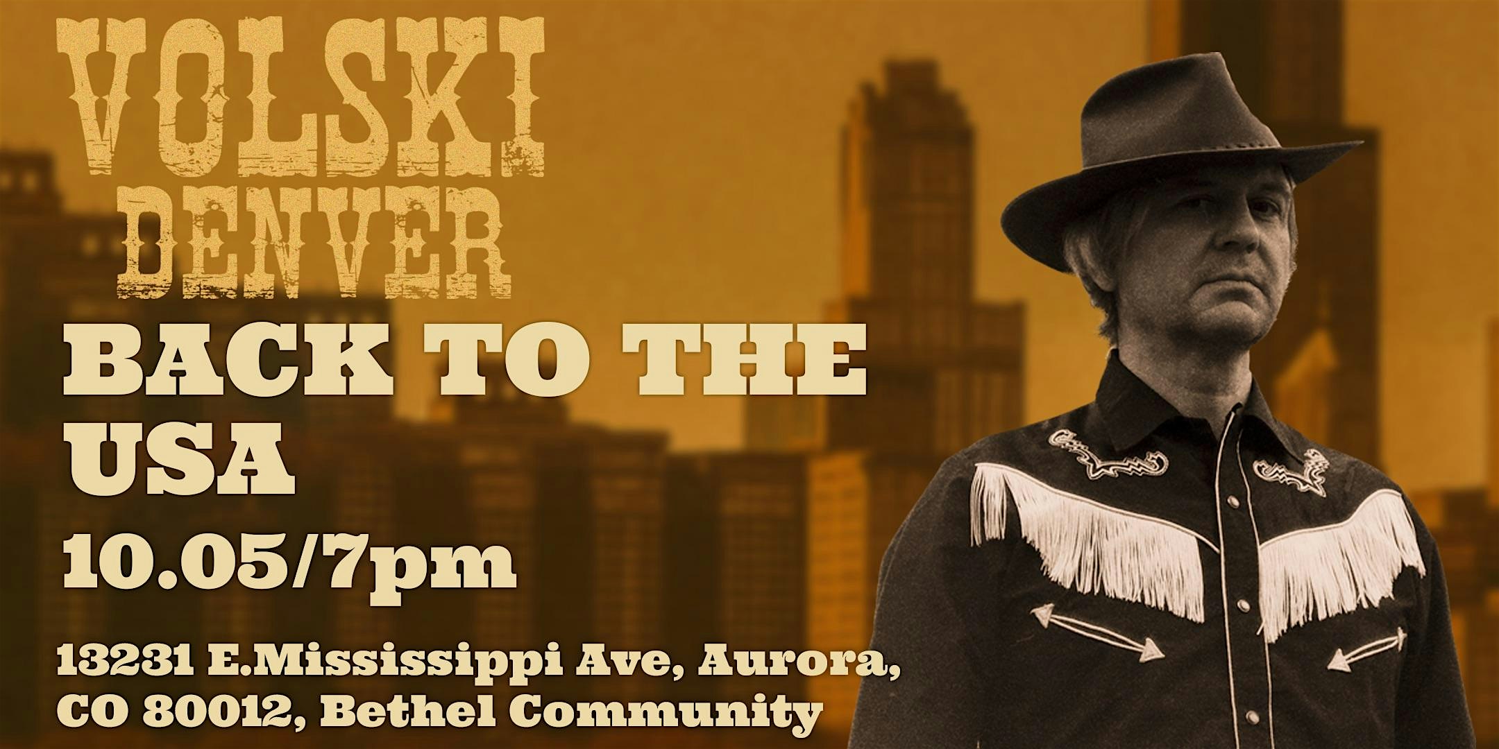 Volski Back to the USA/Denver at 13231 E Mississippi Ave – Aurora, CO
