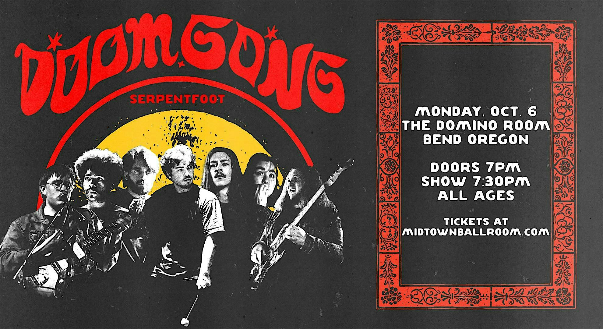 Doom Gong & Serpentfoot at The Domino Room at The Domino Room – Bend, OR