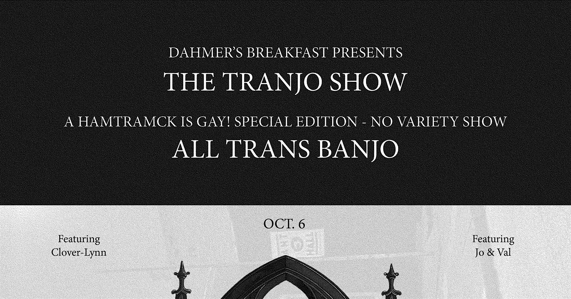 Tranjo Show (All Trans Banjo) @ Ghost Light at Ghost Light, Caniff Street, Hamtramck, MI, USA – Hamtramck, MI