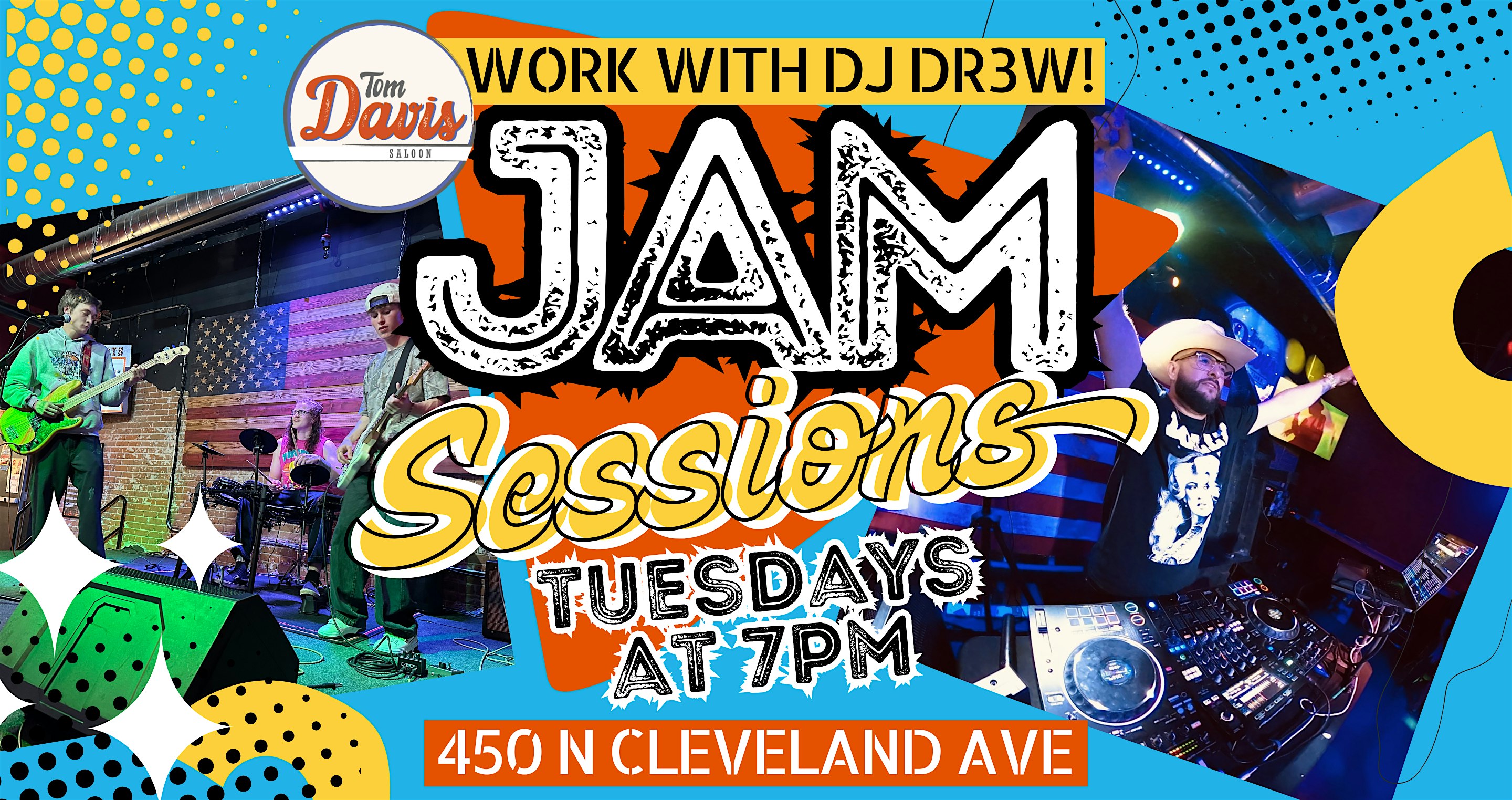 Jam Sessions @ Tom Davis Saloon at Tom Davis Saloon – Loveland, CO