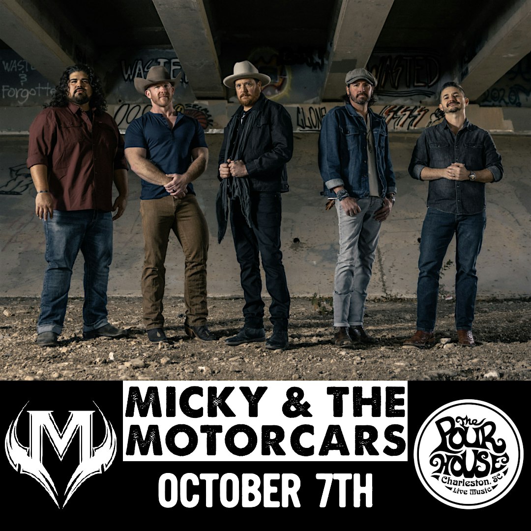 Micky and the Motorcars at Charleston Pour House – Deck Stage – Charleston, SC