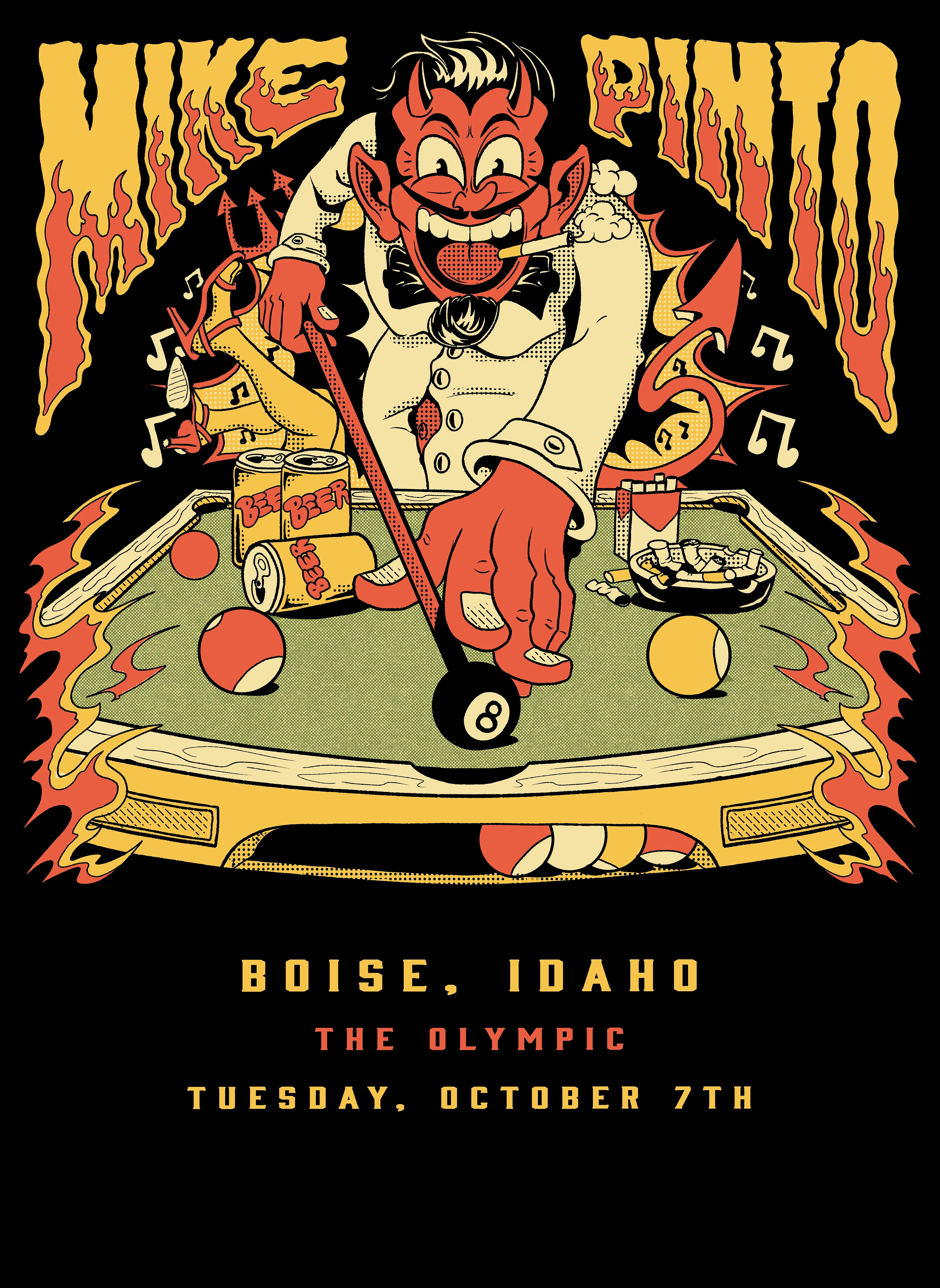 Mike Pinto at The Olympic Venue – Boise, ID