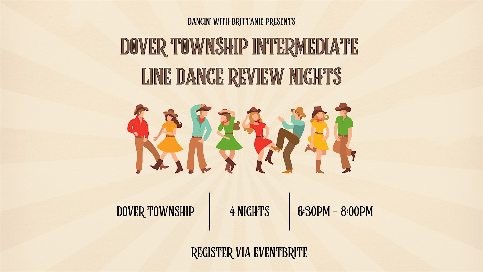 Dover Township Intermediate Line Dance Review Nights at 4054 Fox Run Rd – Dover, PA