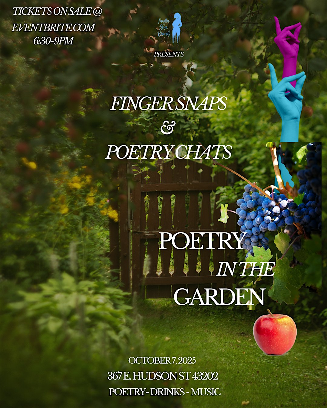 Finger Snaps & Poetry Chats at casa cacao – Columbus, OH