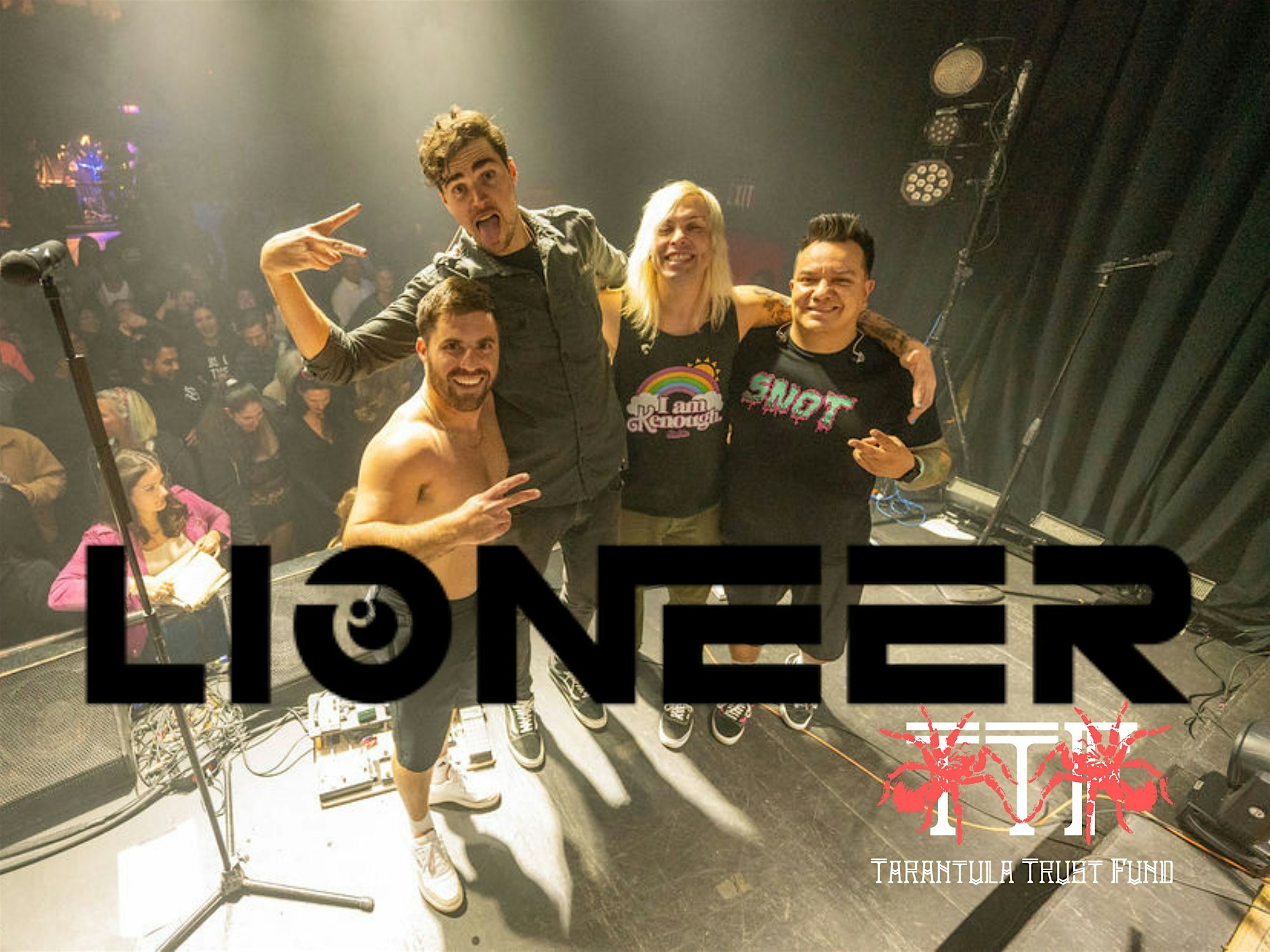 Lioneer, Tarantula Trust Fund LIVE at The Rosebud at The Rosebud Theatre – Roseburg, OR