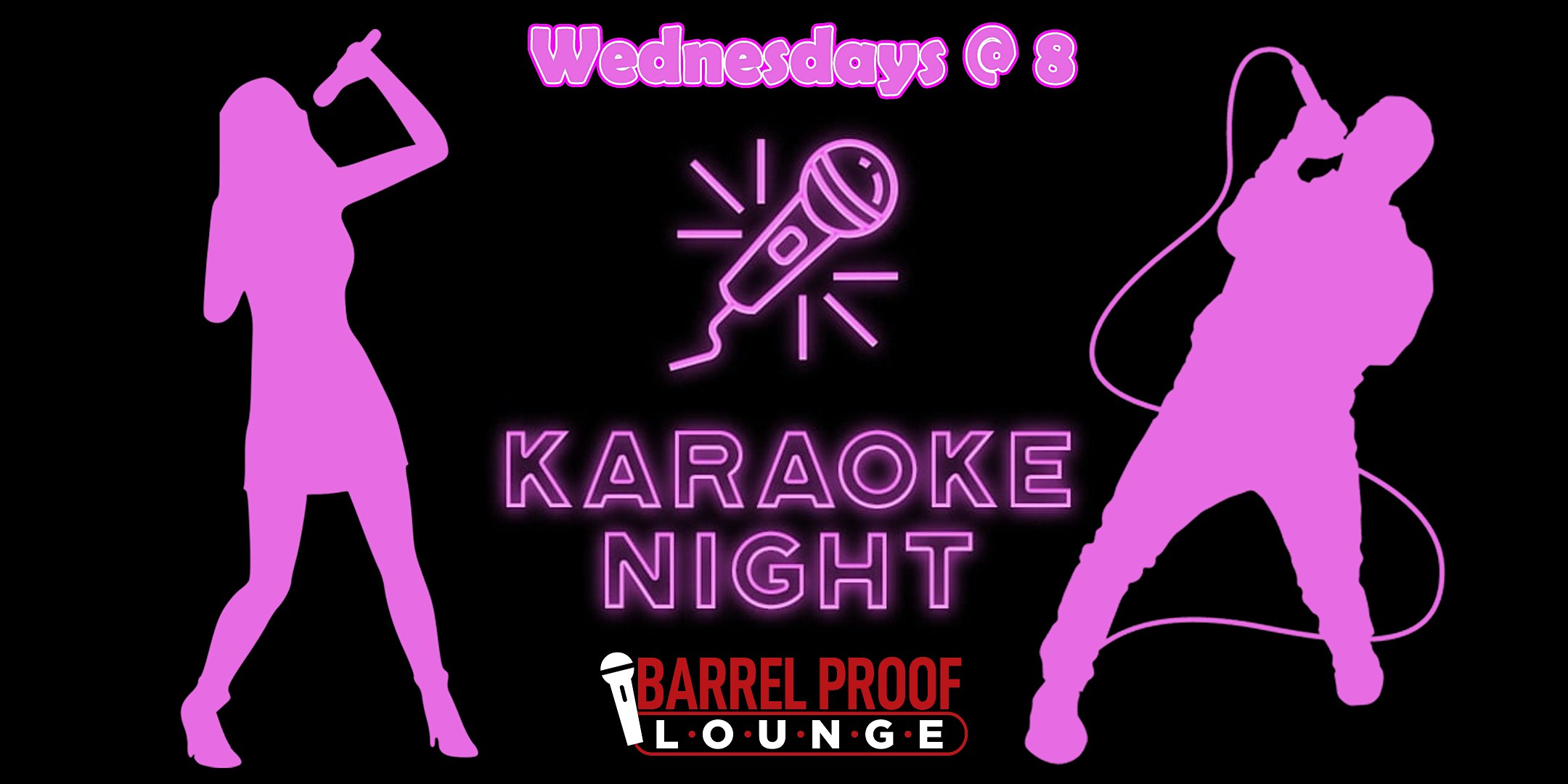 Karaoke Every Wednesday in Downtown Santa Rosa! at Barrel Proof Lounge – Santa Rosa,