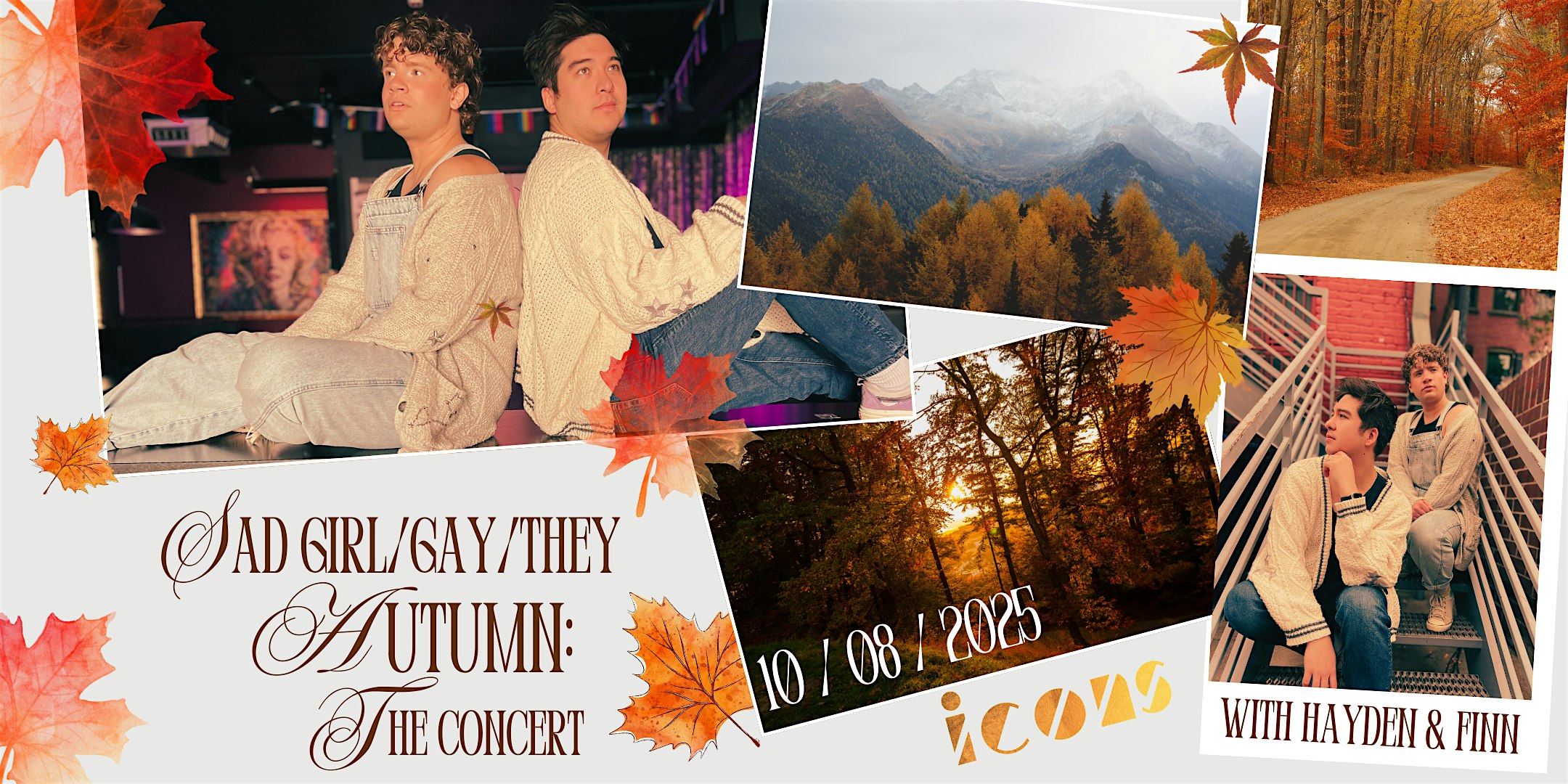 Sad Girl / Gay / They Autumn: The Concert at 16 E Kiowa St – Colorado Springs, CO