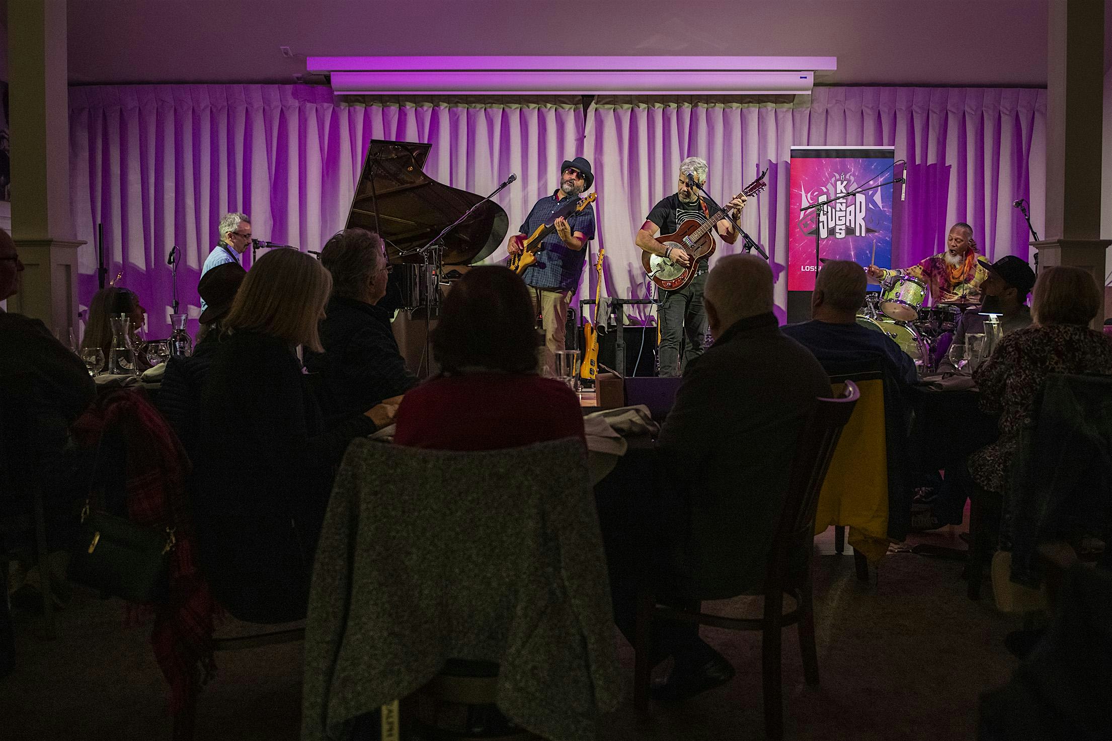 Los Sugar Kings – Back by popular demand! at Hermit Woods Winery & Eatery – Meredith, NH