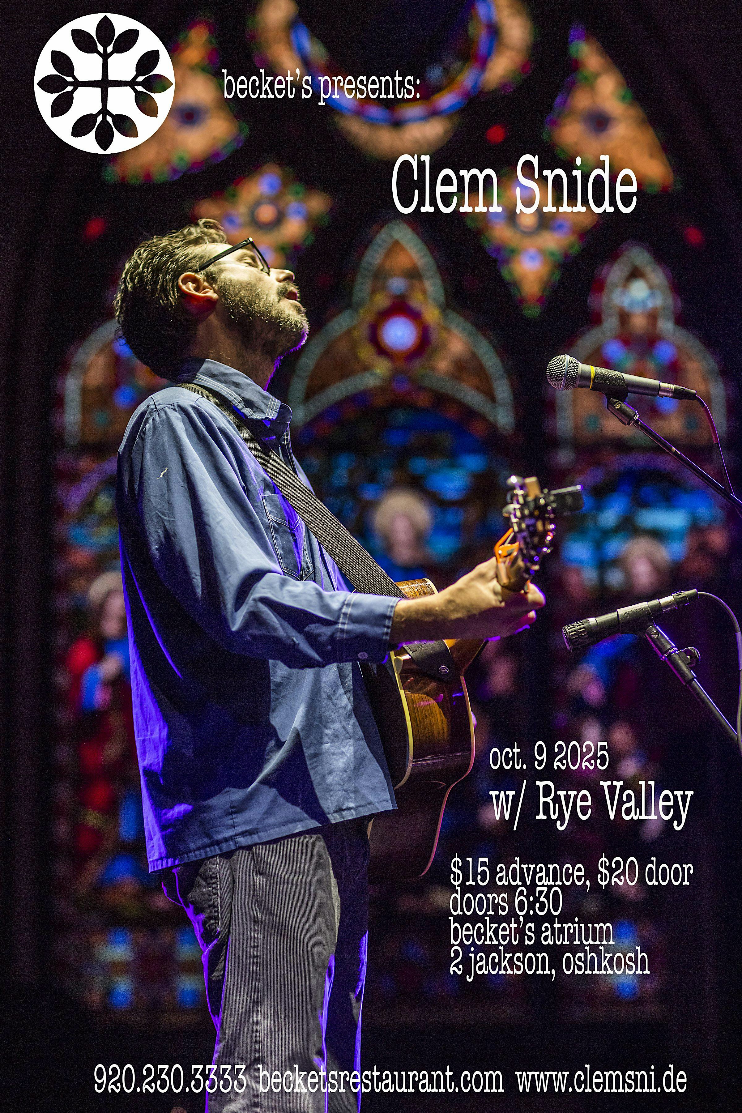 Clem Snide @ becket’s at Becket’s – Oshkosh, WI