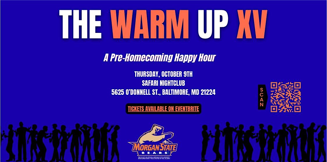 The Warm Up XV at Safari Club – Baltimore, MD