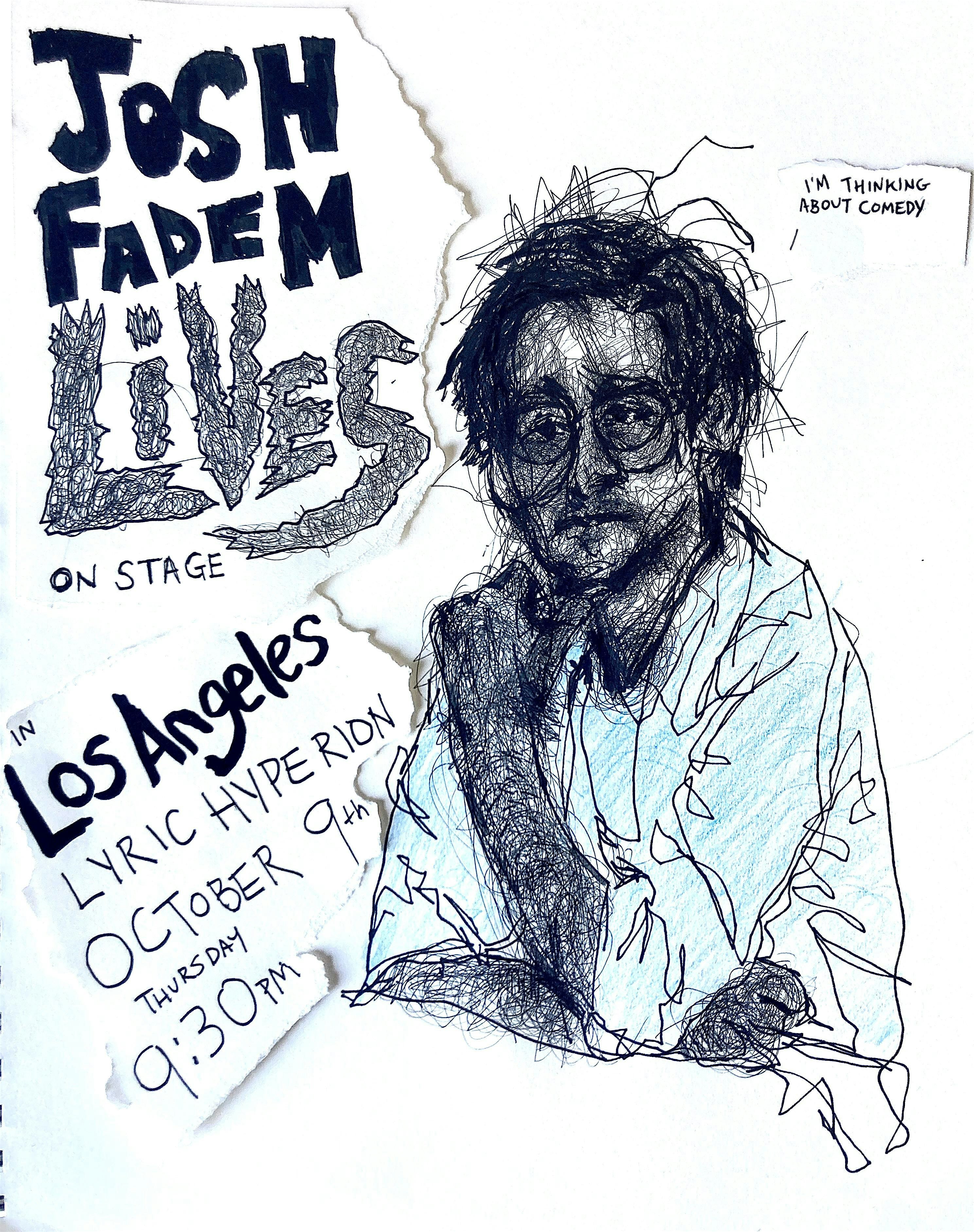 Josh Fadem Live on Stage at Lyric Hyperion Theater & Cafe – Los Angeles, CA