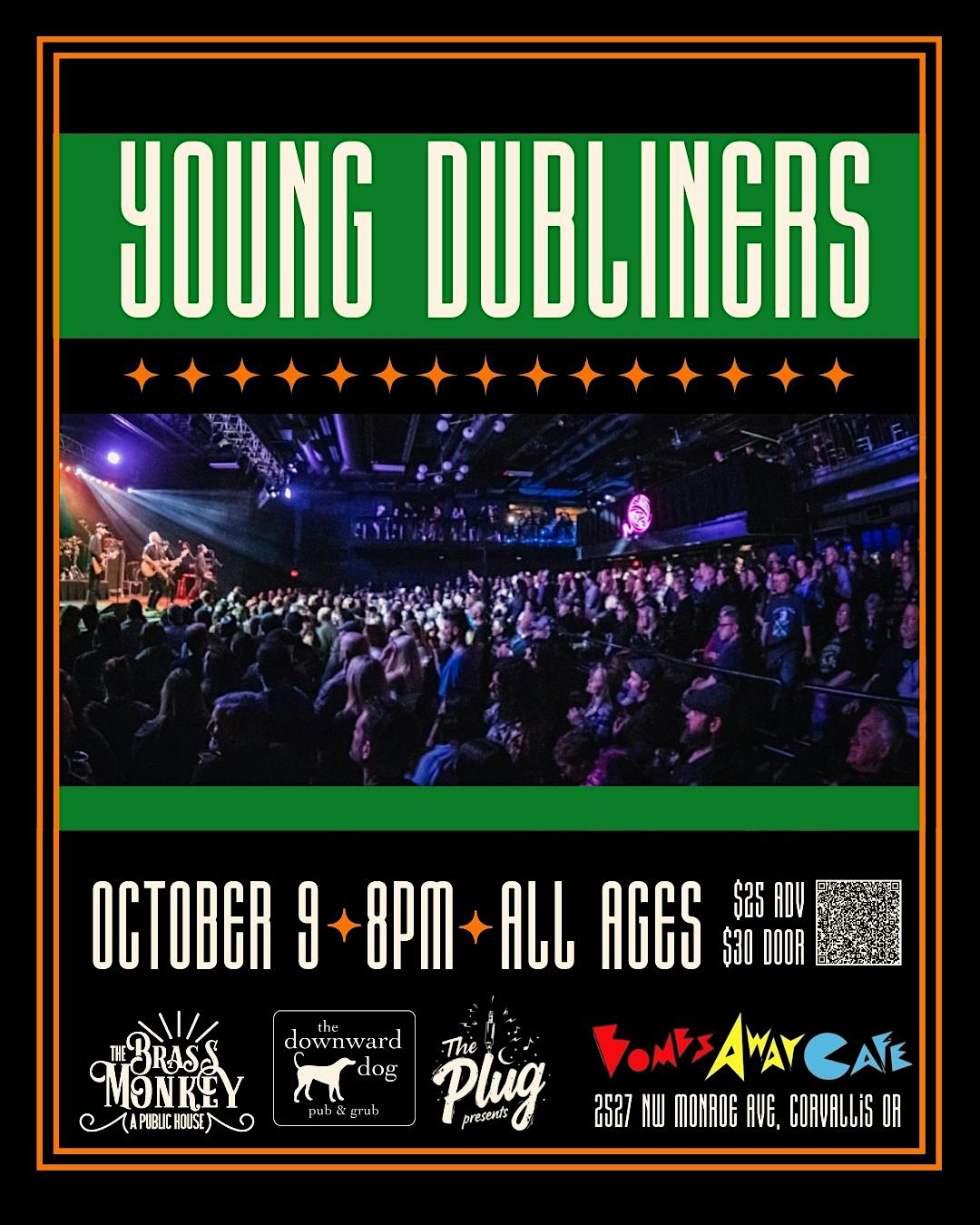 Young Dubliners at Bombs Away Cafe – A Rockin’ Taqueria – Corvallis, OR