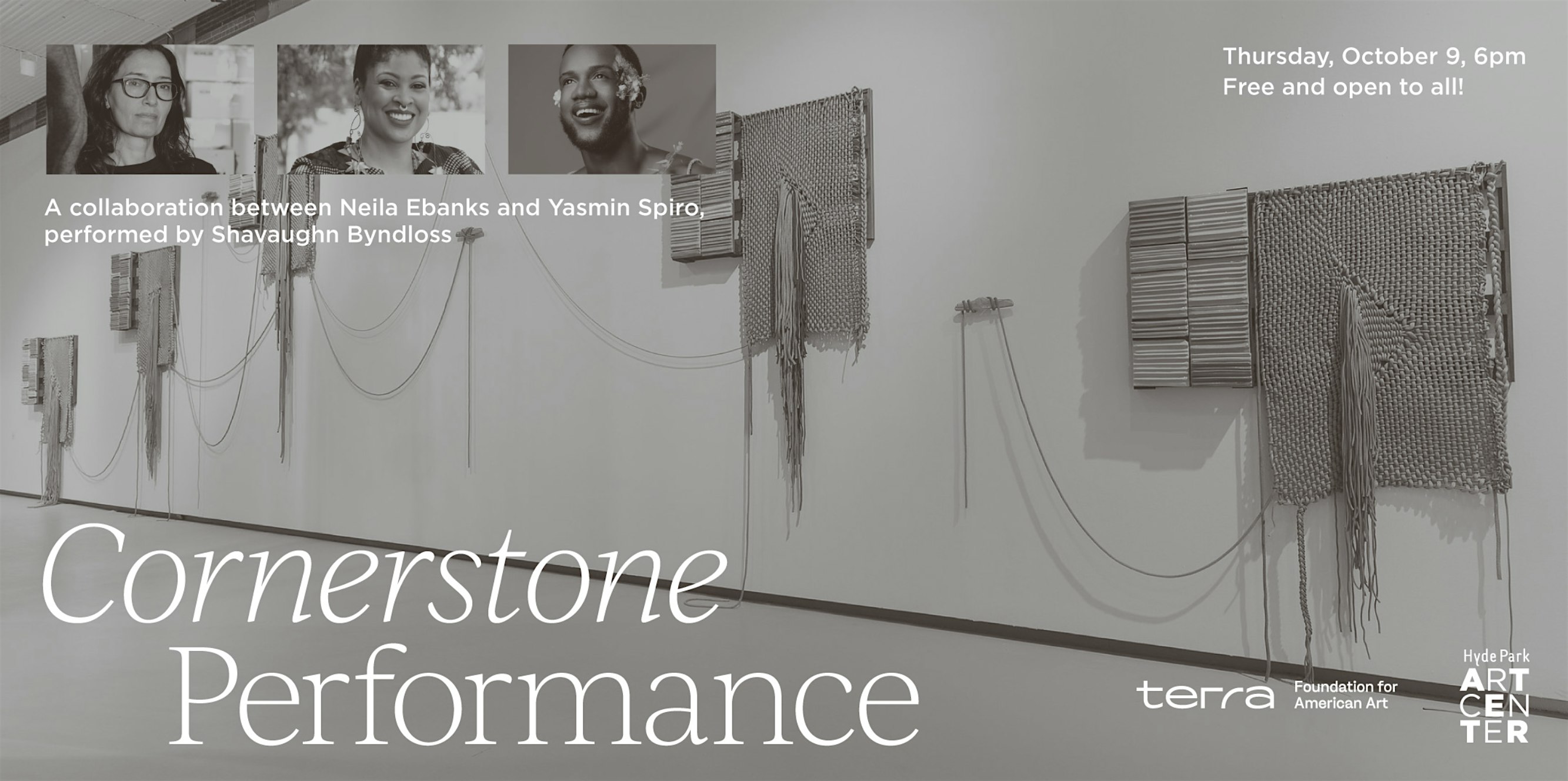 Yasmin Spiro: Cornerstone Performance at Hyde Park Art Center – Chicago, IL