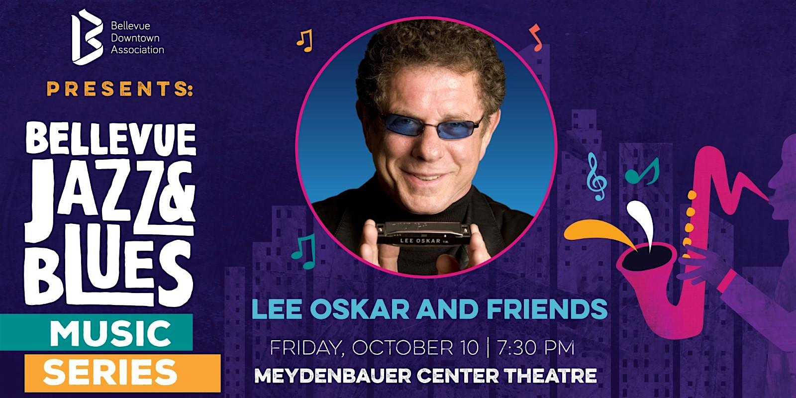 Lee Oskar and Friends at Bellevue Jazz & Blues Music Series at Theatre At Meydenbauer Center – Bellevue, WA
