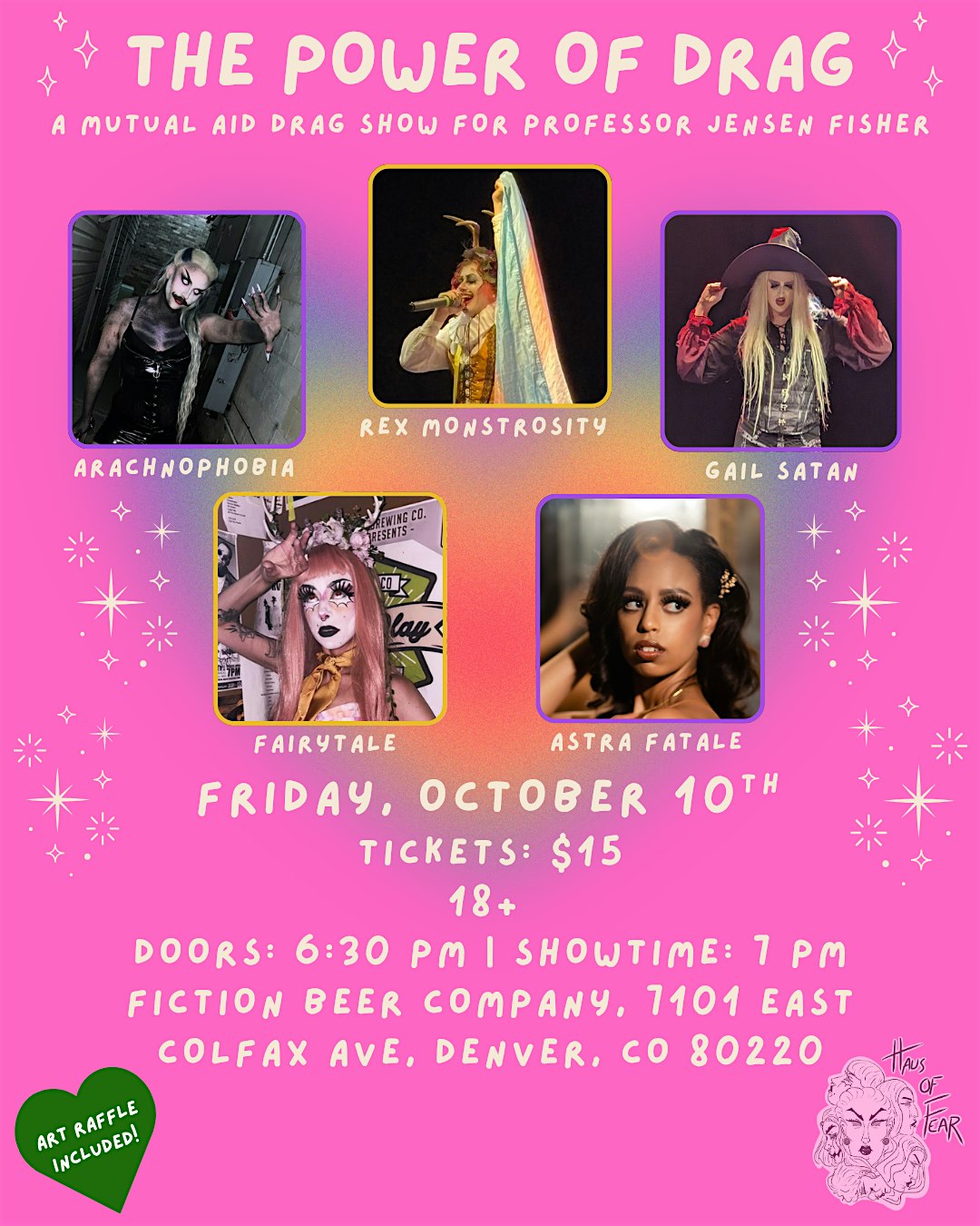 The Power of Drag: A Mutual Aid Drag Show at Fiction Beer Company – Denver, CO
