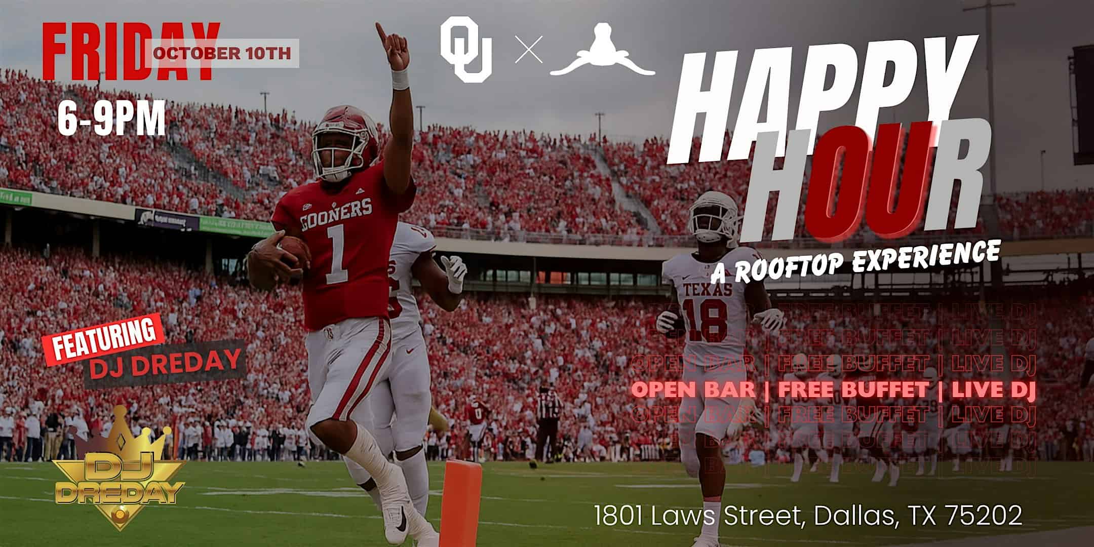happy hOUr at 1801 Laws St – Dallas, TX