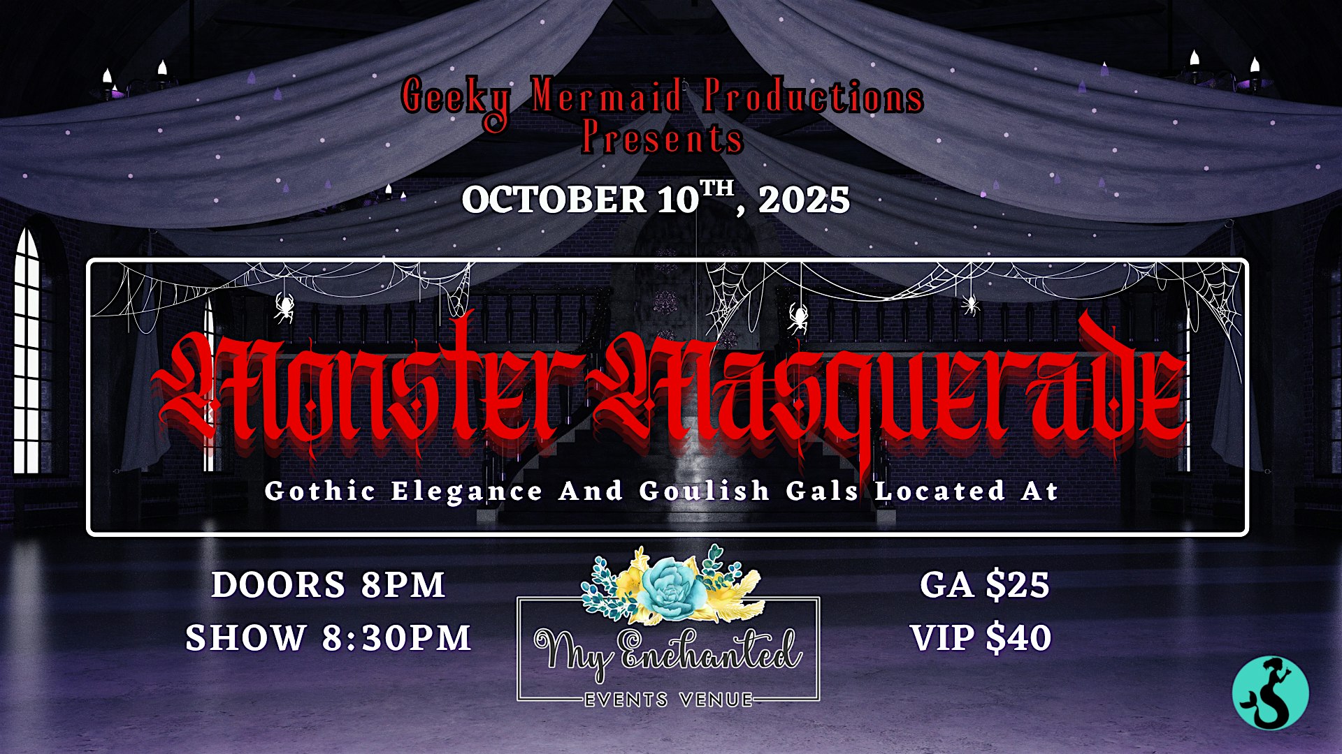 Monster Masquerade Burlesque at My Enchanted Events Venue – Casselberry, FL