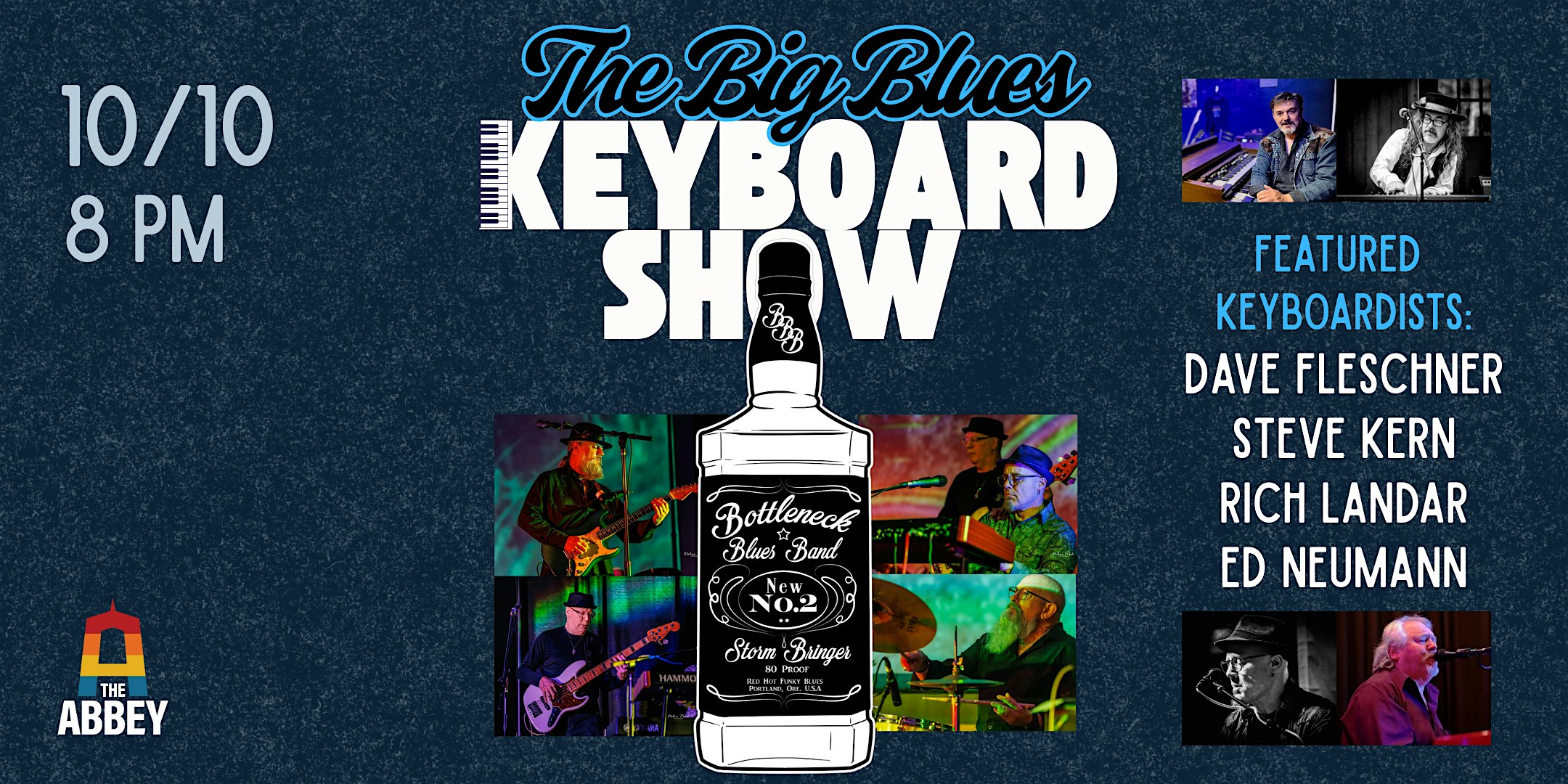 The Big Blues Keyboard Show at Alberta Abbey – Portland, OR