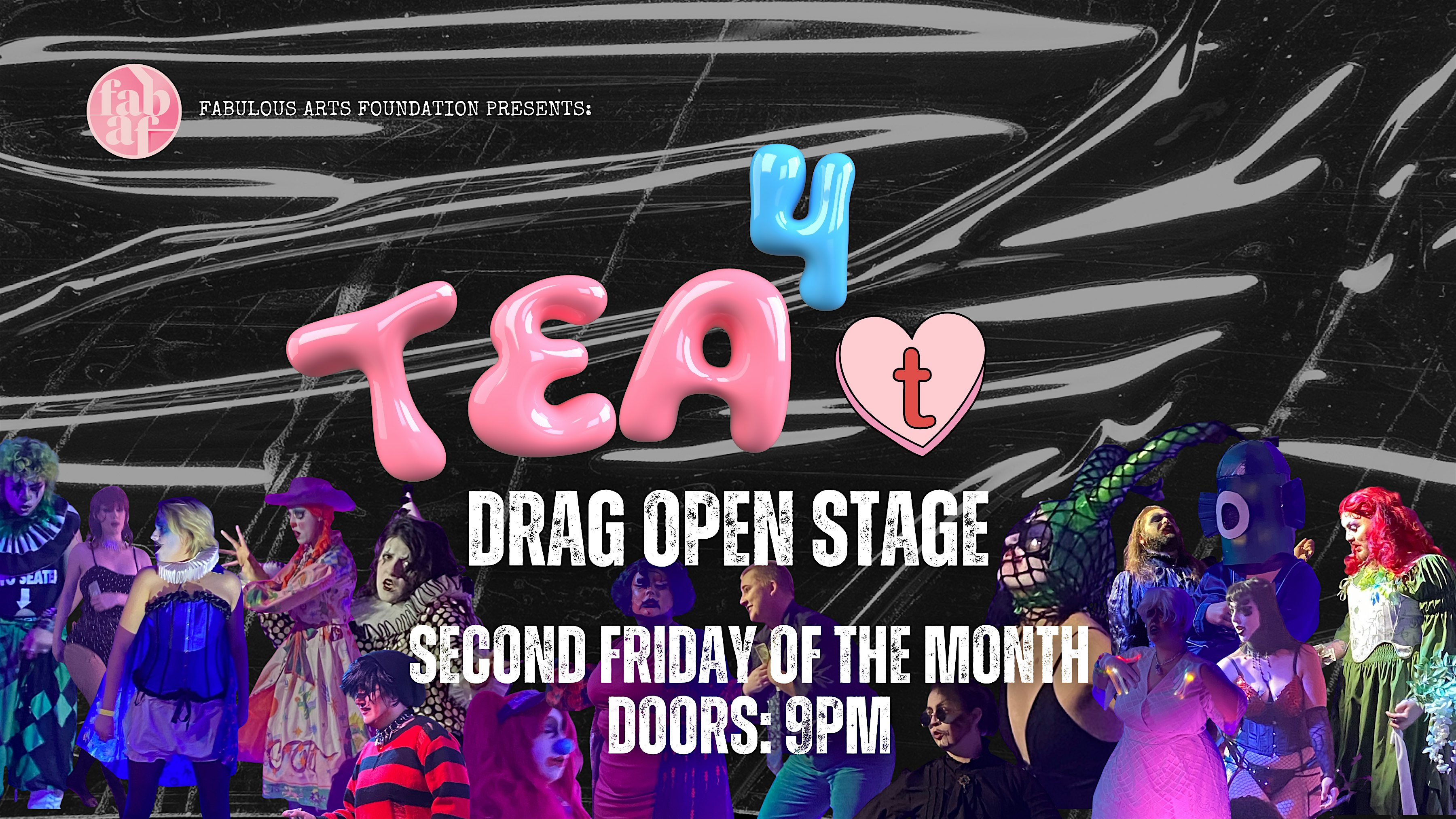 Tea4T – Drag Open Stage at 1201 N Lime Ave – Sarasota, FL