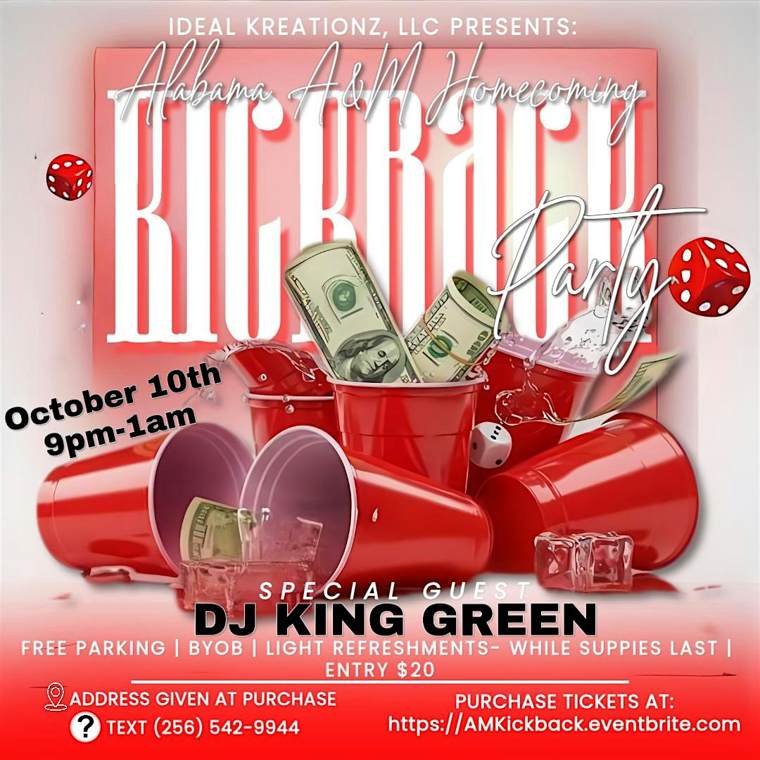 Alabama A&M Kickback Party at Apple Lane Farms – Madison, AL