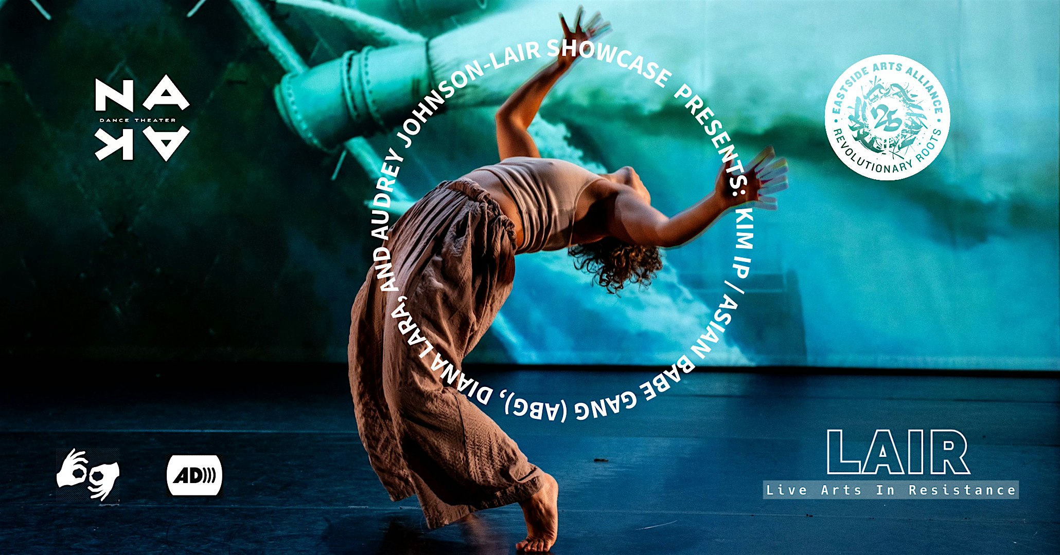 LAIR Showcase Featuring Diana Lara, Audrey Johnson, and Kim Ip w/ABG at Eastside Cultural Center – Oakland, CA