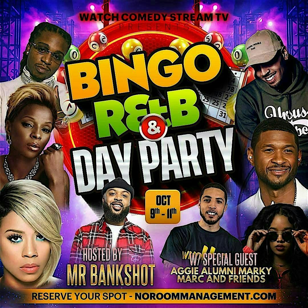 Bingo R&B & Day Party at Comedy Zone – Greensboro, NC