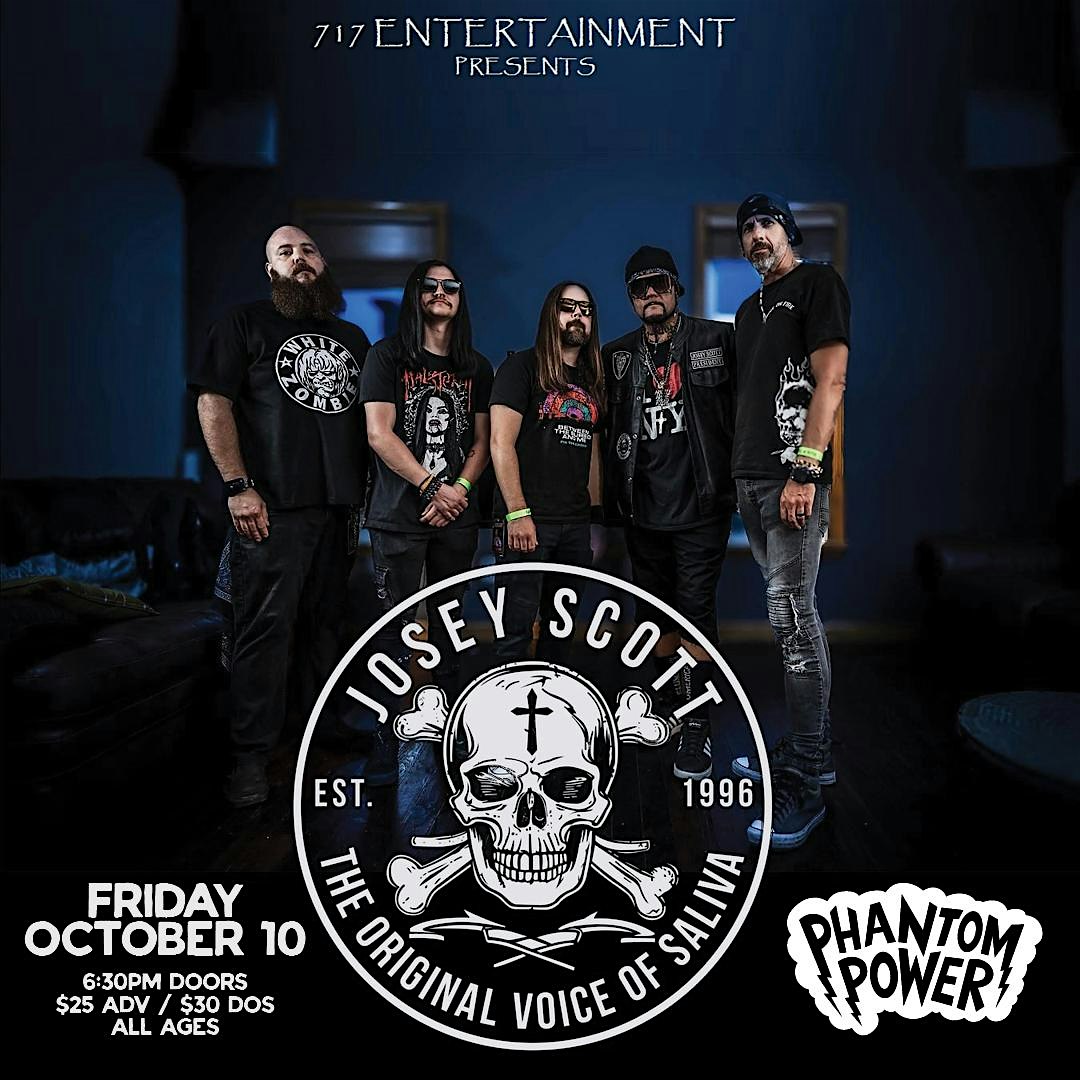 Josey Scott – The Original Voice of Saliva at Phantom Power – Millersville, PA