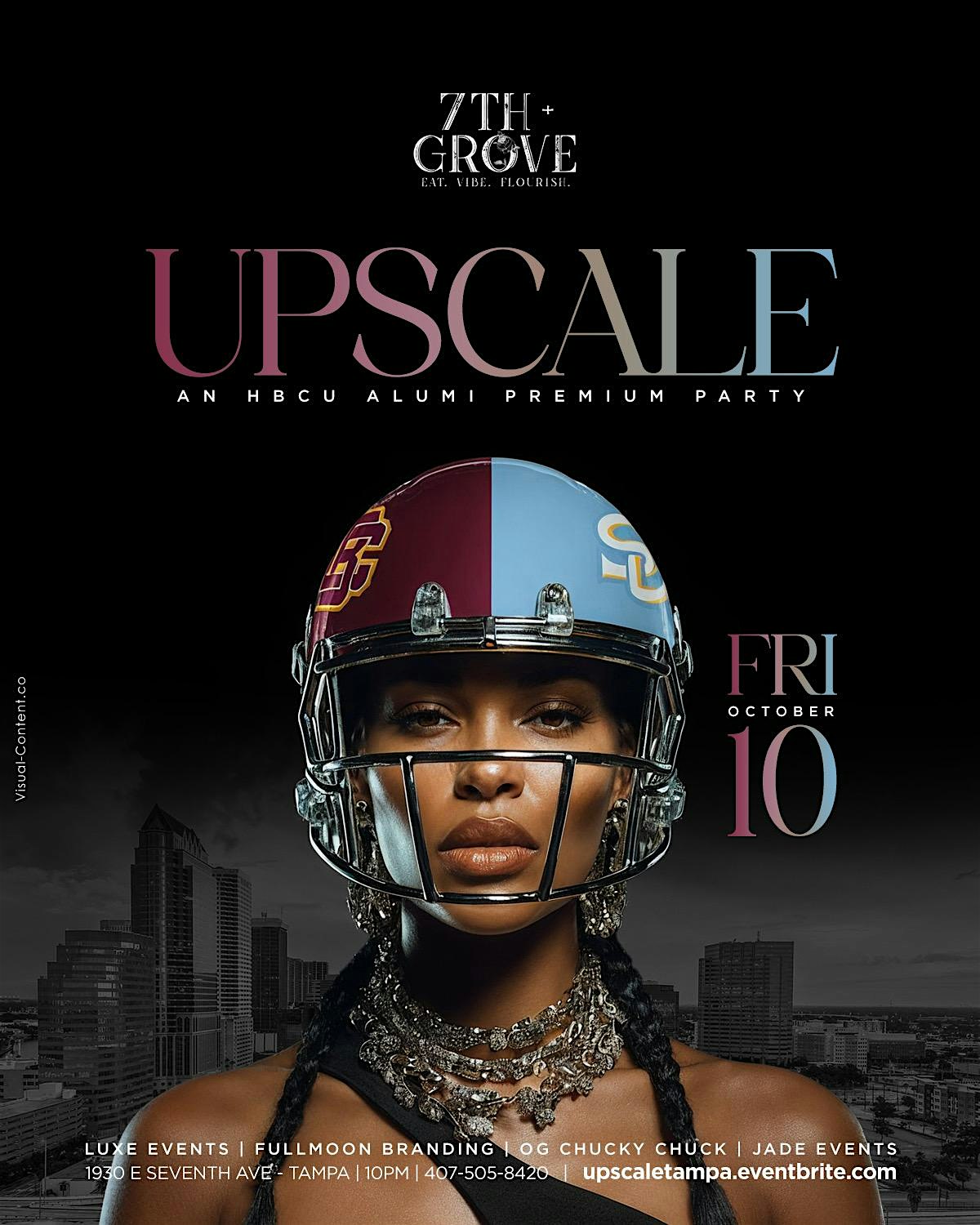 UPSCALE: HBCU Alumni Premium Party at 7th + Grove – Tampa, FL