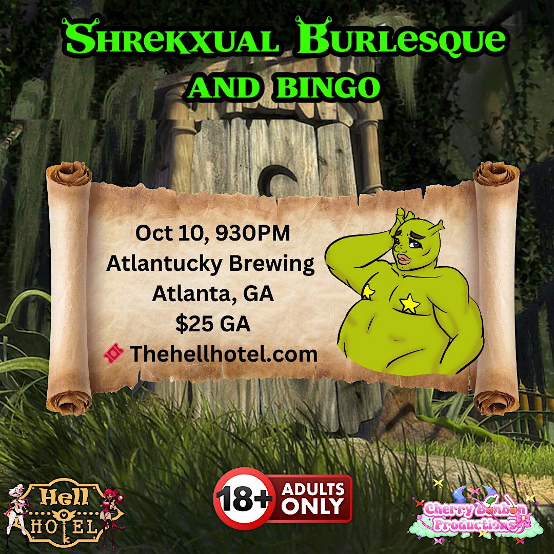Shrek Burlesque Blingő at Atlantucky Brewing – Atlanta, GA