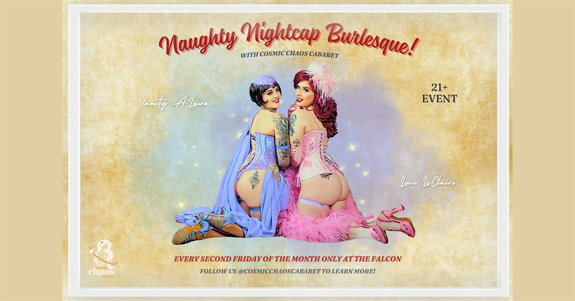 The Naughty Nightcap Burlesque Show @TheFalconBar at The Falcon Bar & Gallery – Orlando, FL