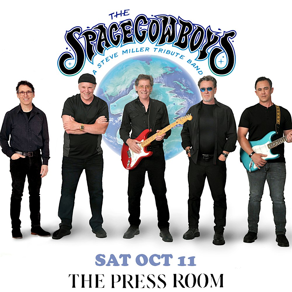 The Space Cowboys: A Steve Miller Tribute Band at The Press Room – Upstairs – Portsmouth, NH