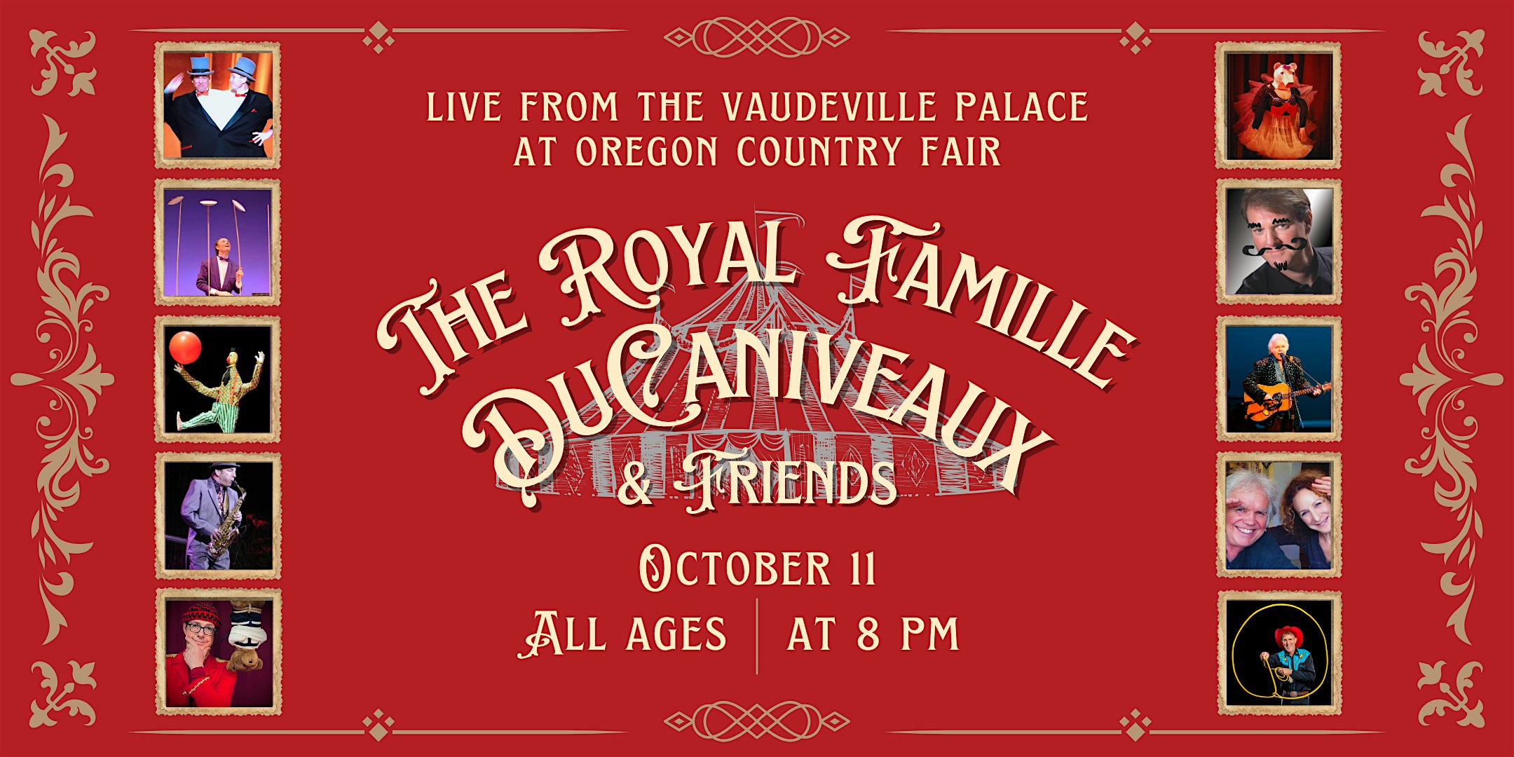 The Royal Famille DuCaniveaux & Friends at Alberta Abbey – Portland, OR