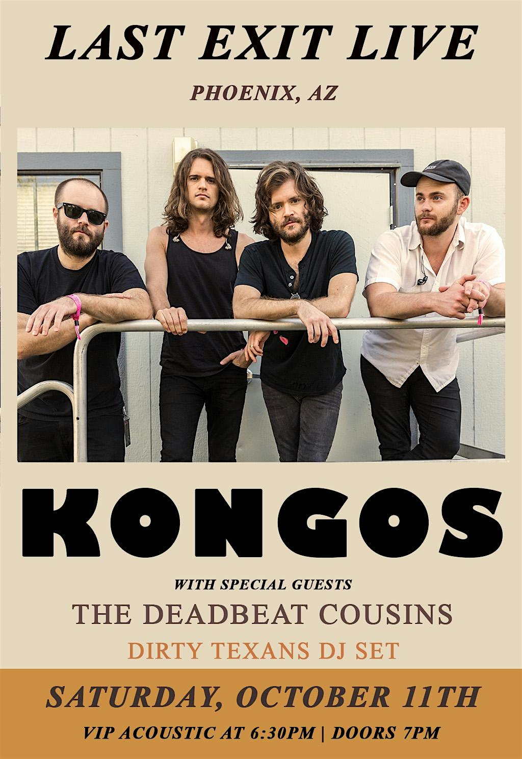 KONGOS at Last Exit Live – Phoenix, AZ