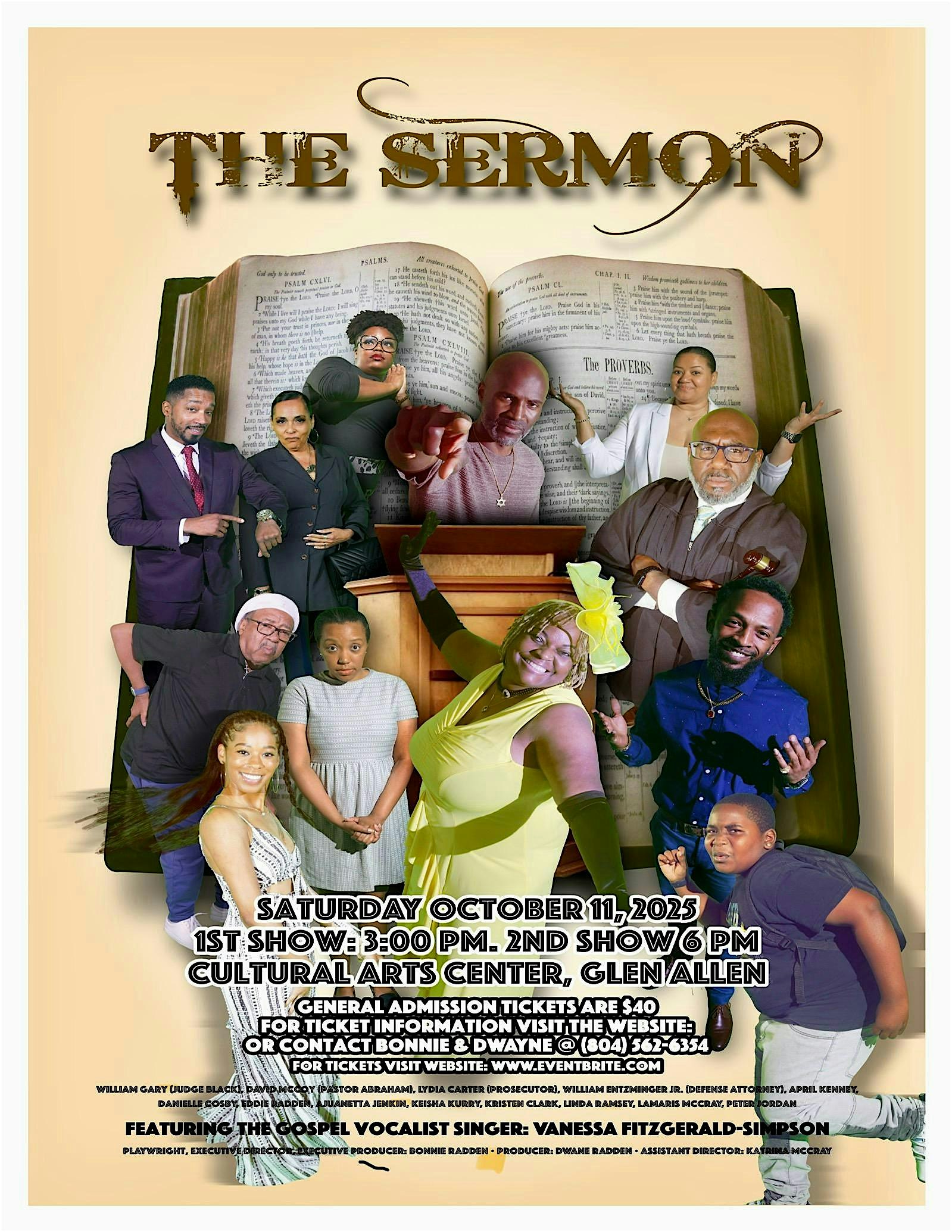 THE SERMON at 2880 Mountain Rd – Glen Allen, VA