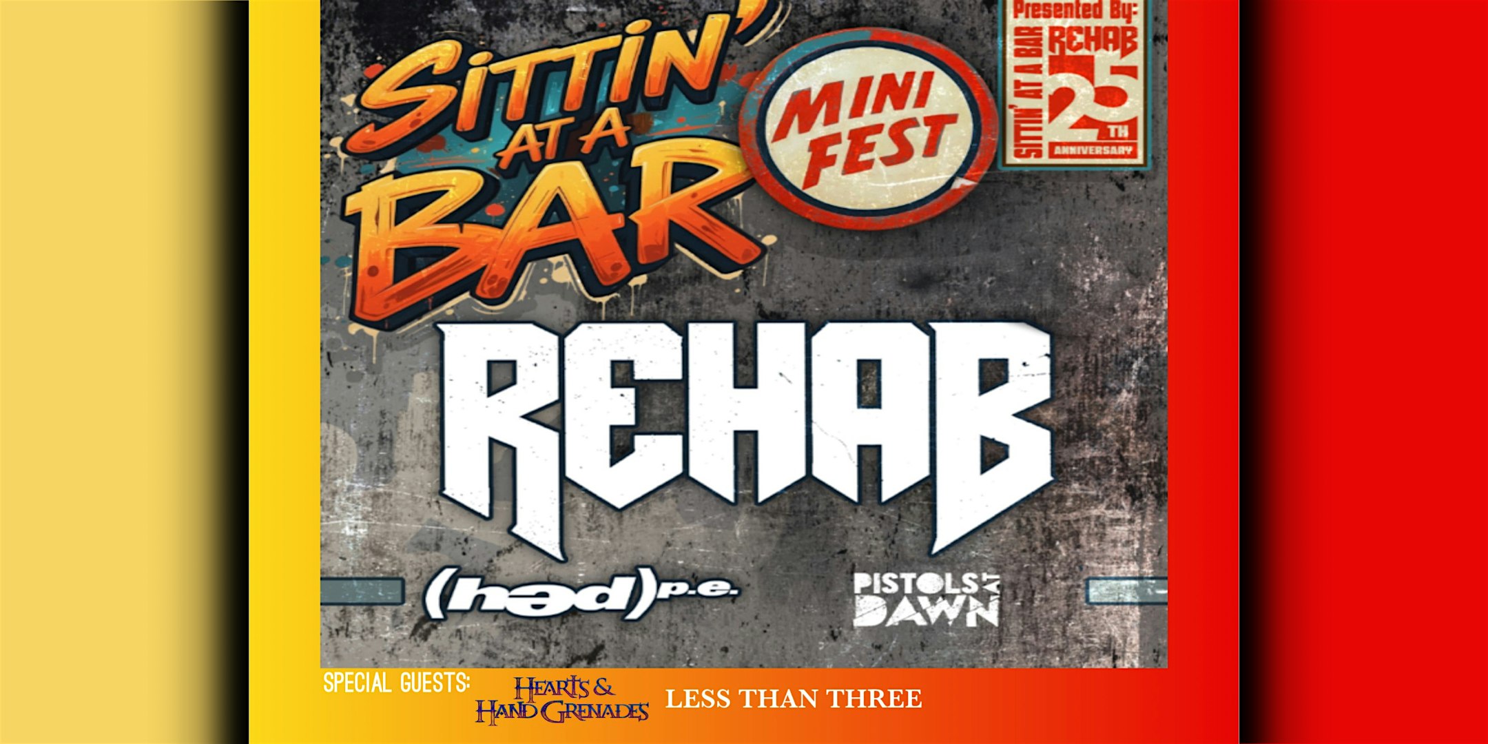 Rehab with HEDPE, Pistols at Dawn, Hearts and Hand Grenades & More! at Ponderosa Lounge & Grill – Portland, OR