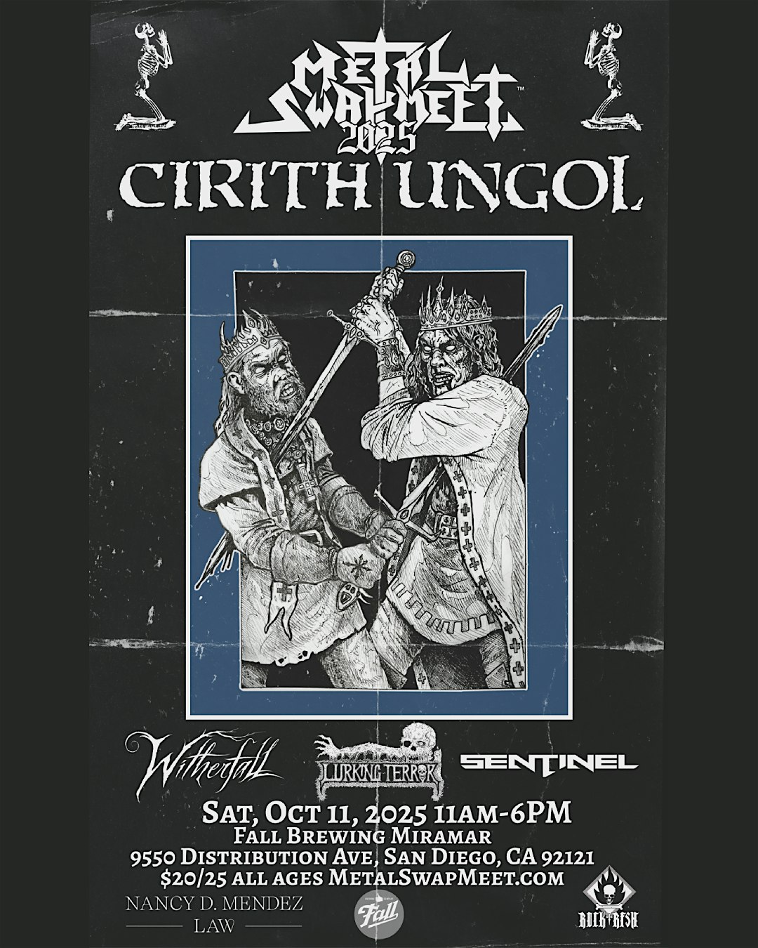 Metal Swap Meet 2025 at Fall Brewing Company Miramar – San Diego, CA