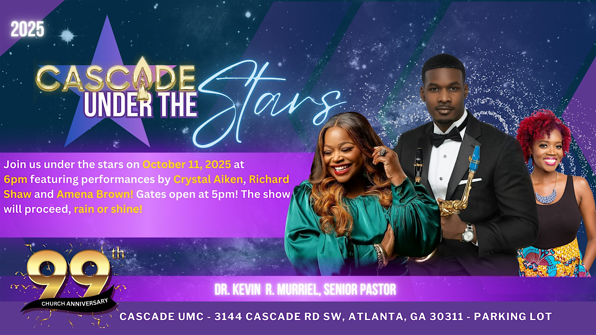 Cascade Under The Stars at Cascade United Methodist Church – Atlanta, GA