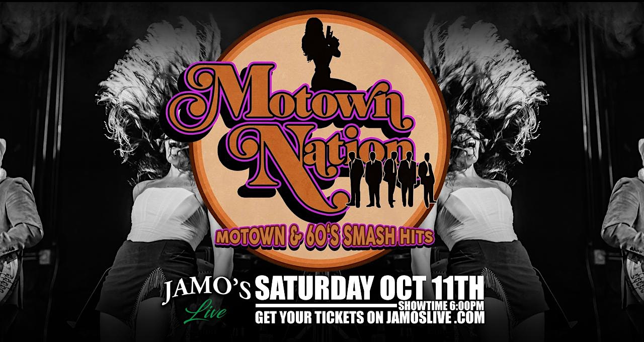 Motown Nation at Jamo’s Live at Jamo’s Live – Mokena, IL