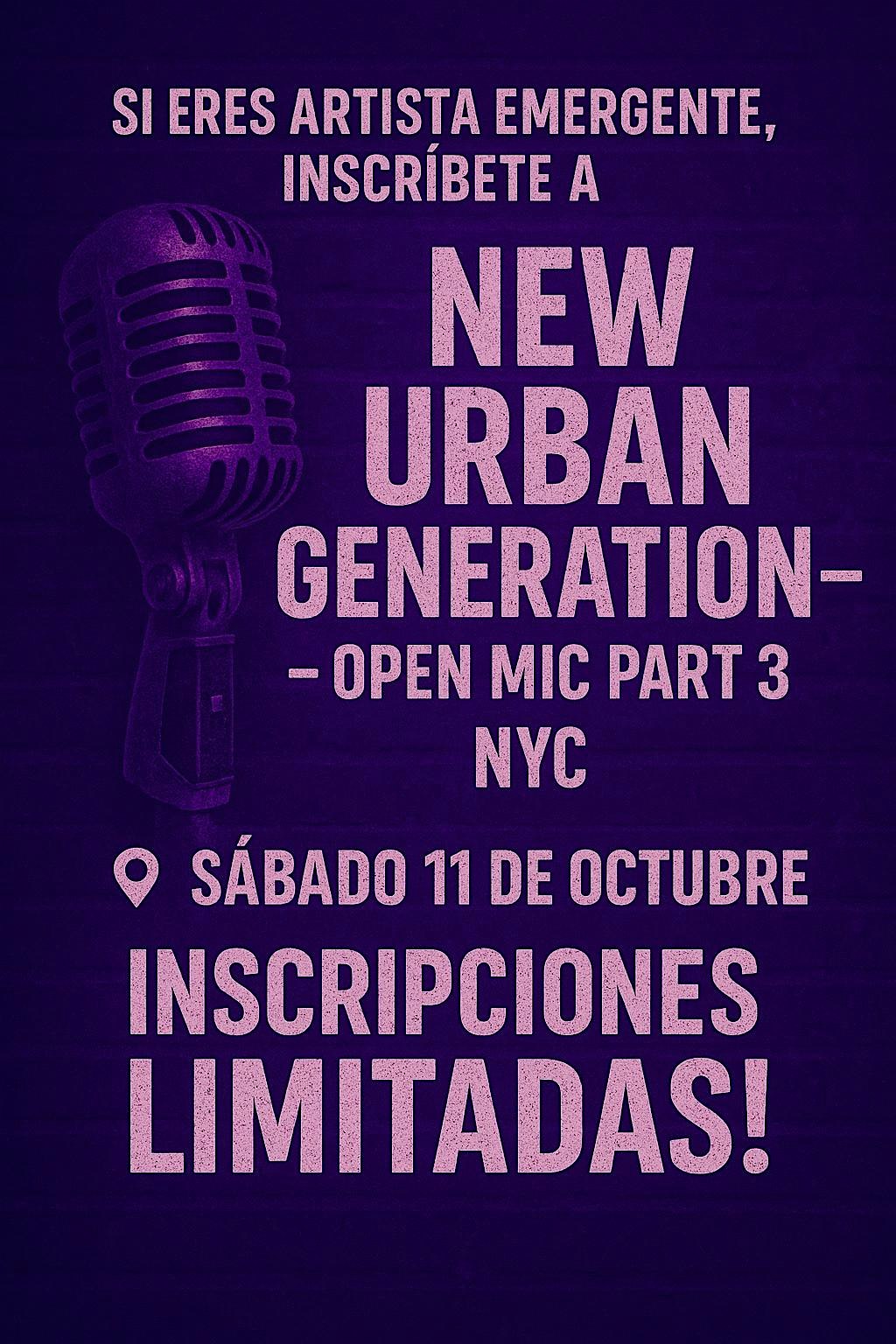 New Urban Generation Open Mic Edition Part 3 at 65-103 Fresh Pond Rd – Queens, NY