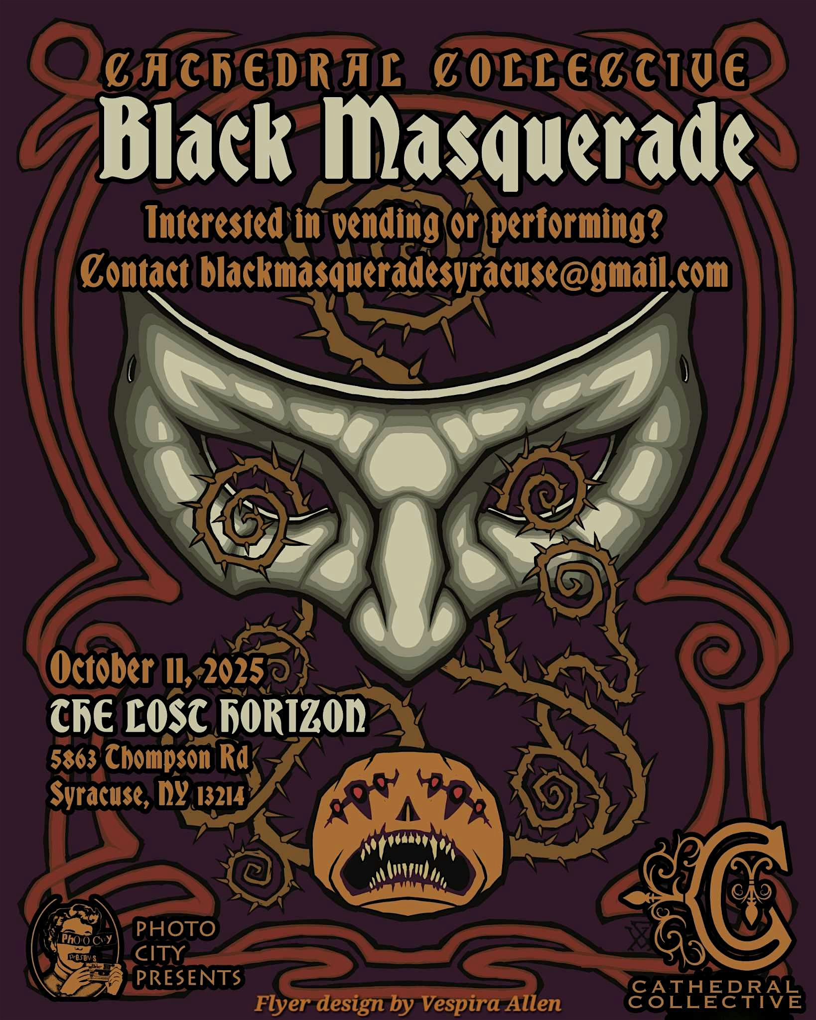 Black Masquerade 2025 at The Lost Horizon – Syracuse, NY