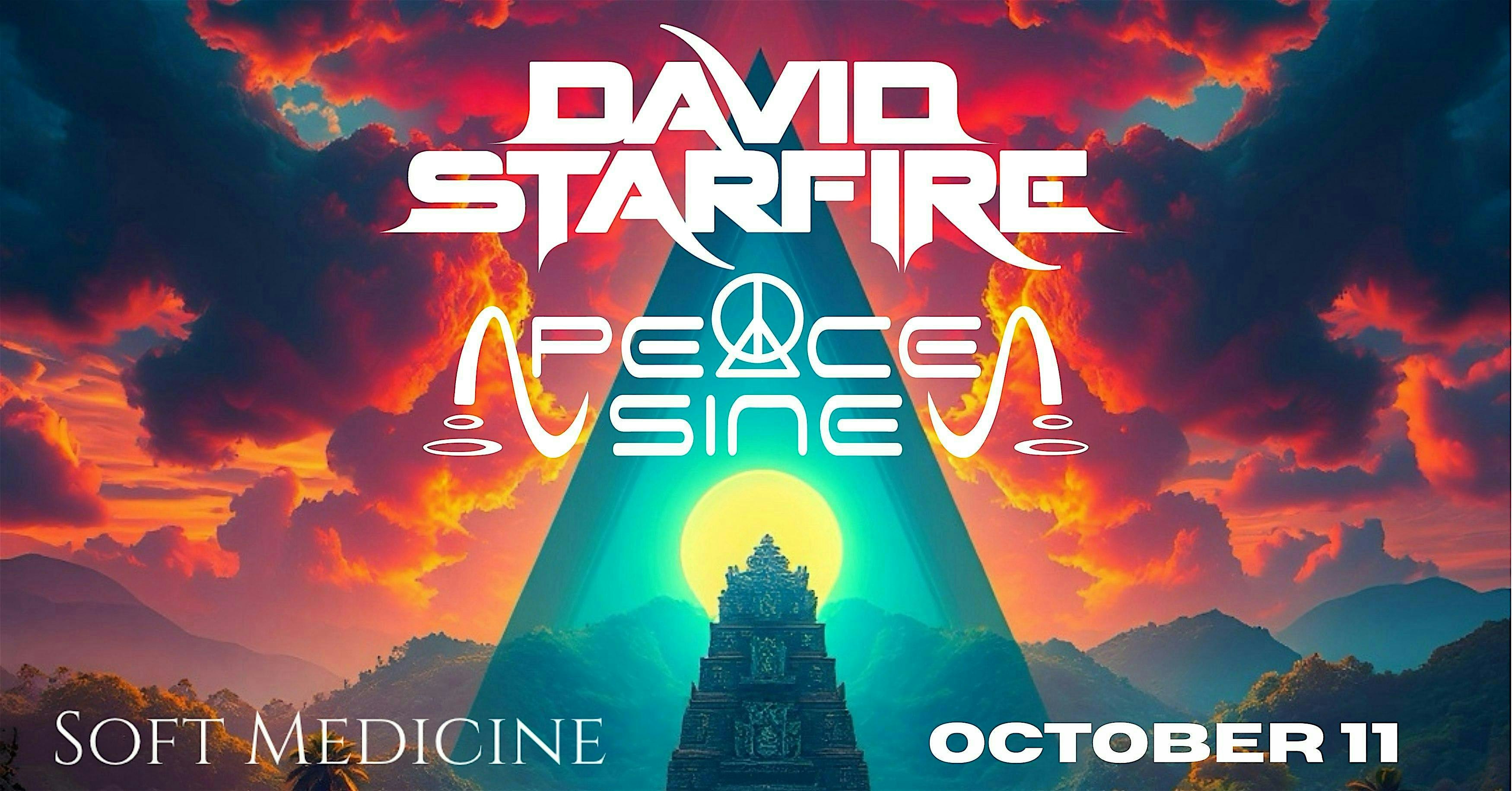 David Starfire and Peace Sine with DJ Haj + Zaphod at Soft Medicine Sanctuary – Sebastopol, CA