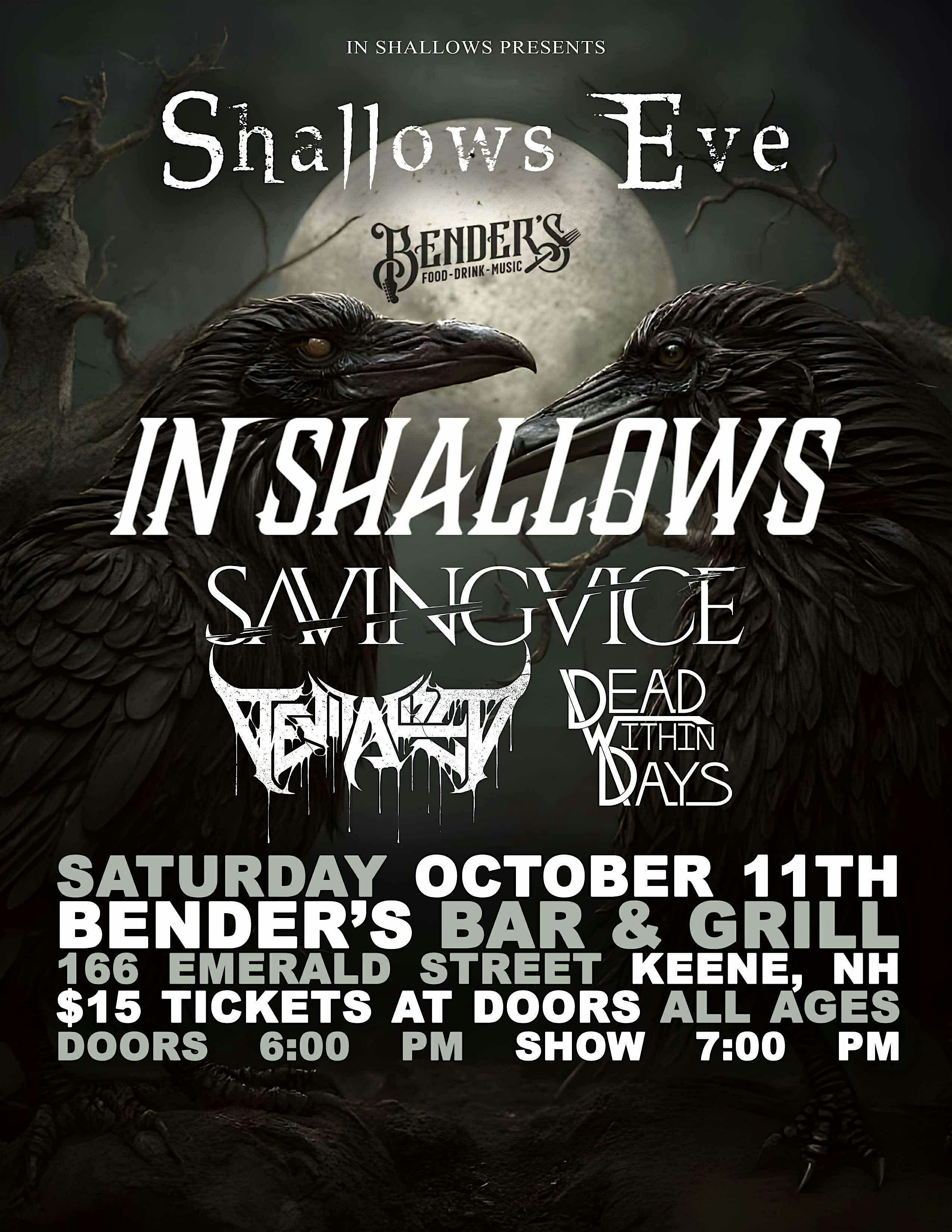 All Shallows Eve at Bender’s Bar & Grill – Keene, NH